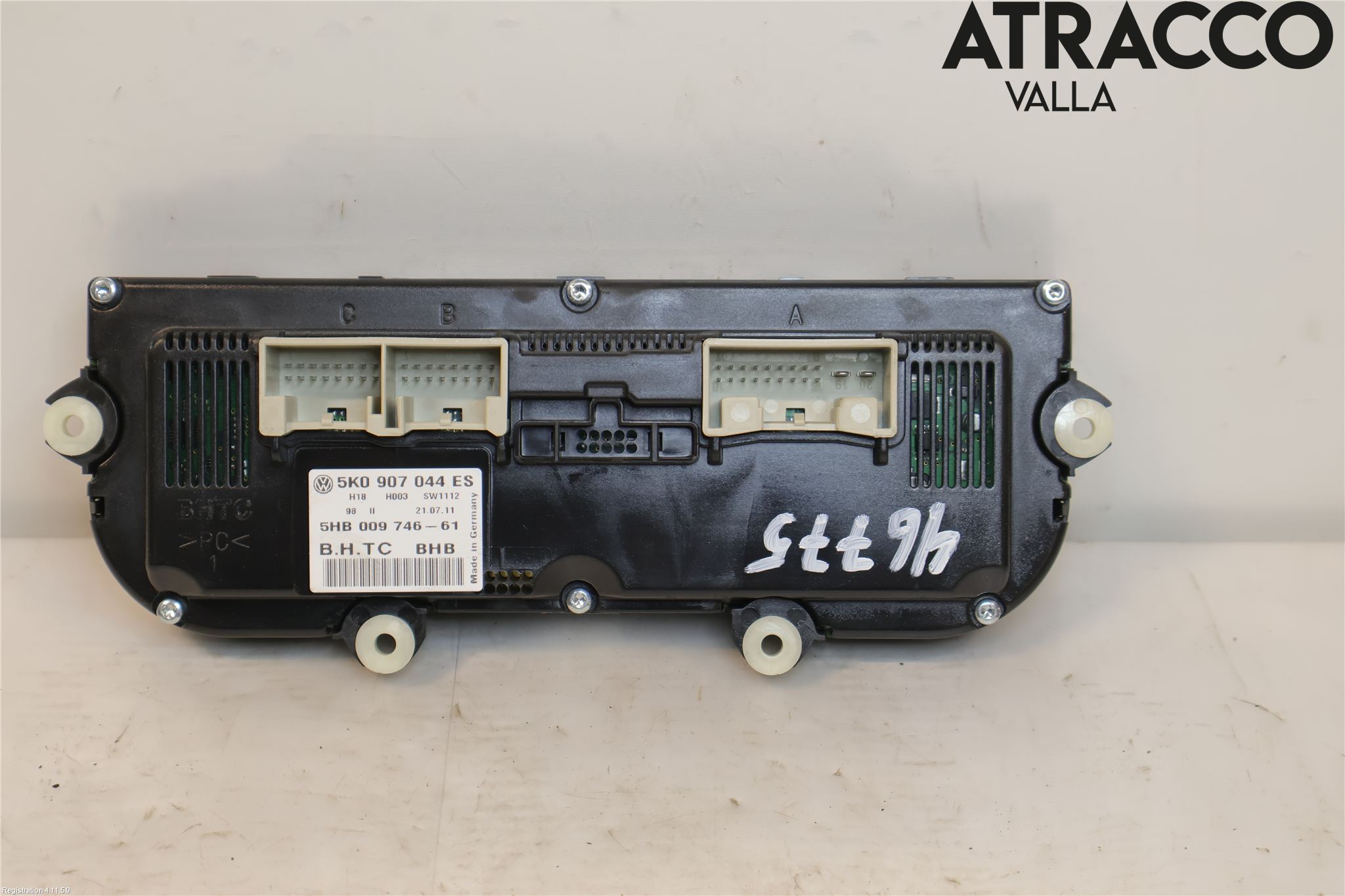 Volkswagen VW PASSAT 11-14 Varme Ac Betjening-Display