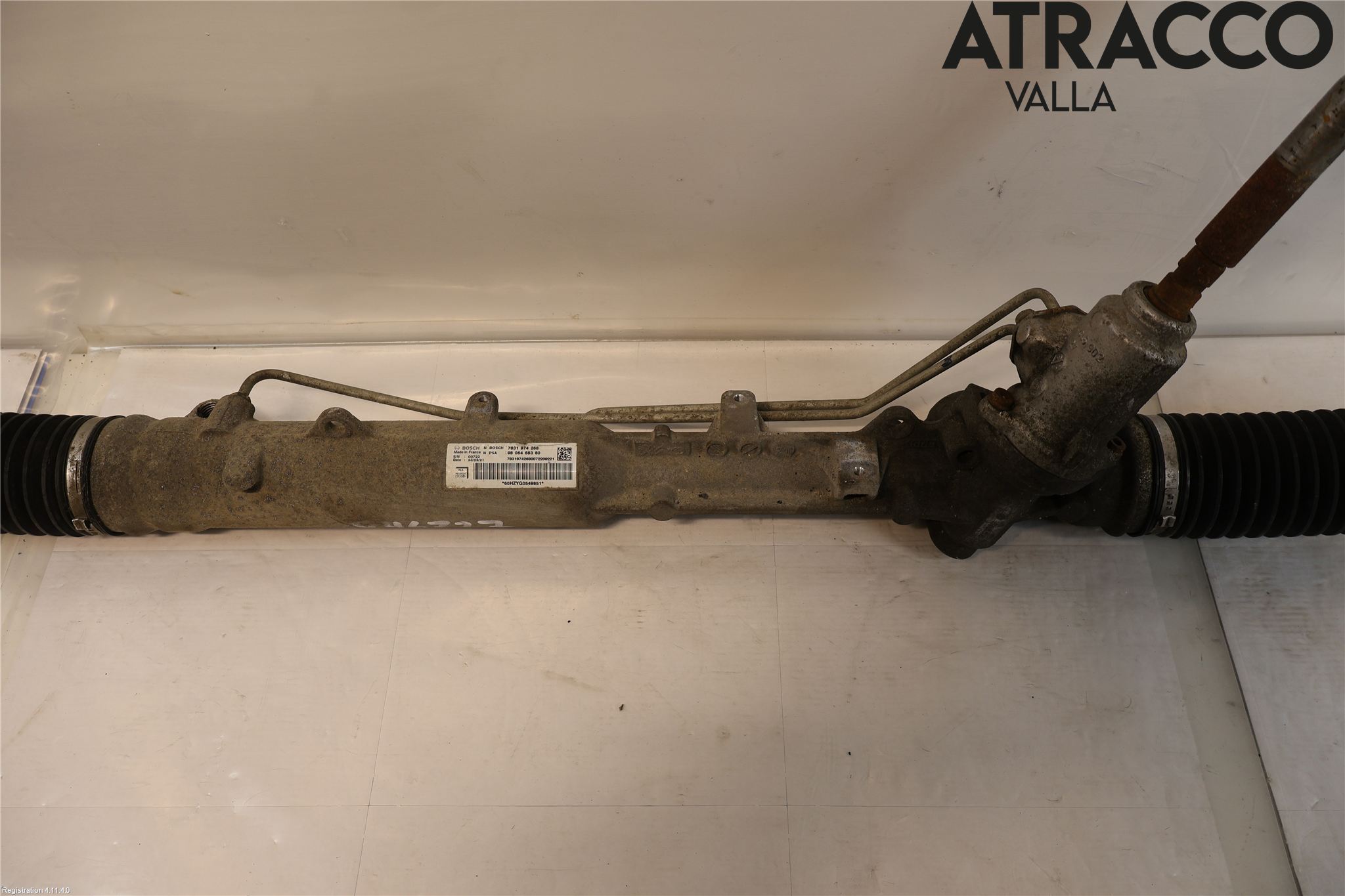Peugeot EXPERT/E-EXPERT 17- Servo Snekke - Tannstang
