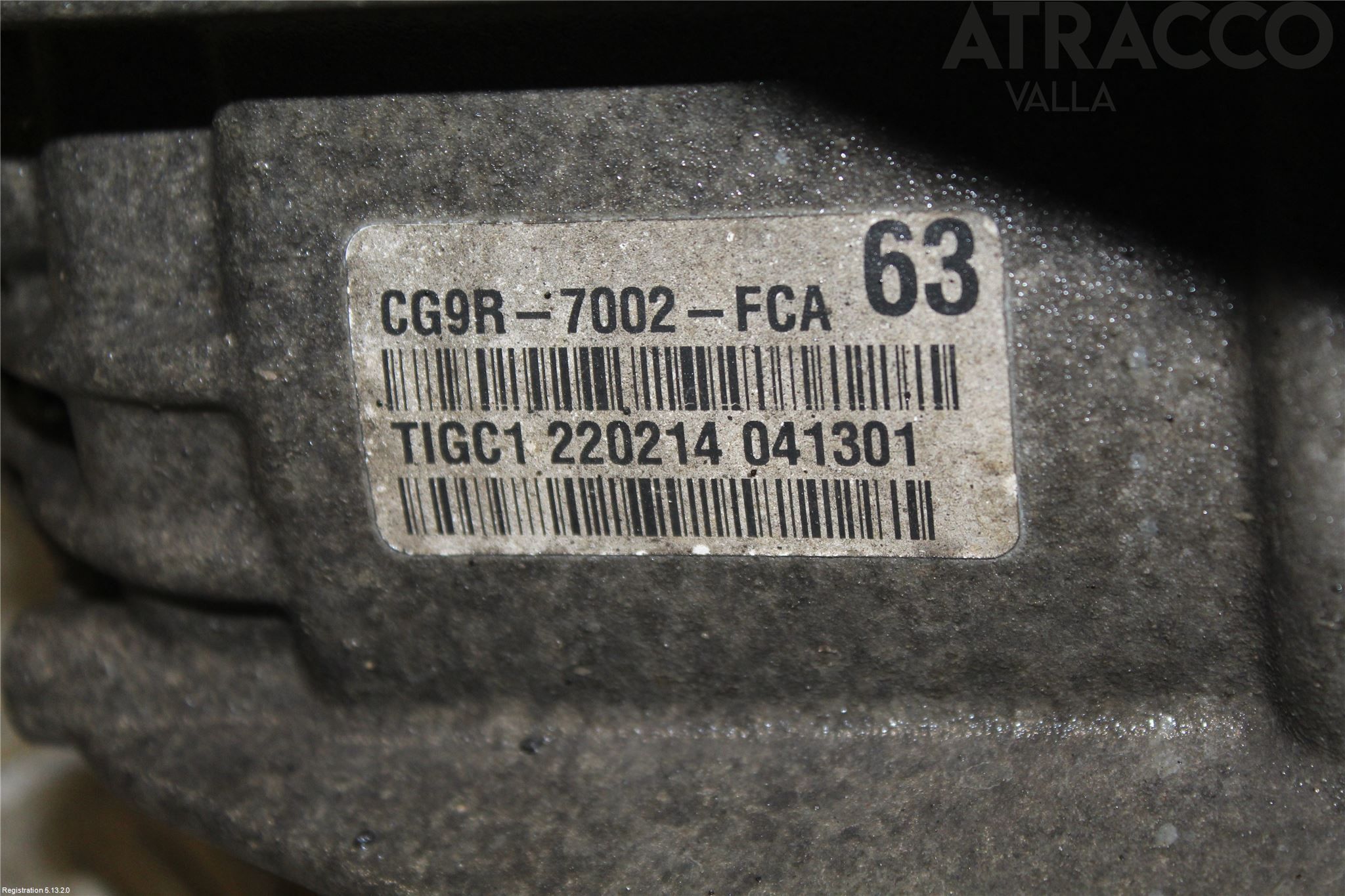 Volvo V60 14-18 Gearkasse 6 Trinn