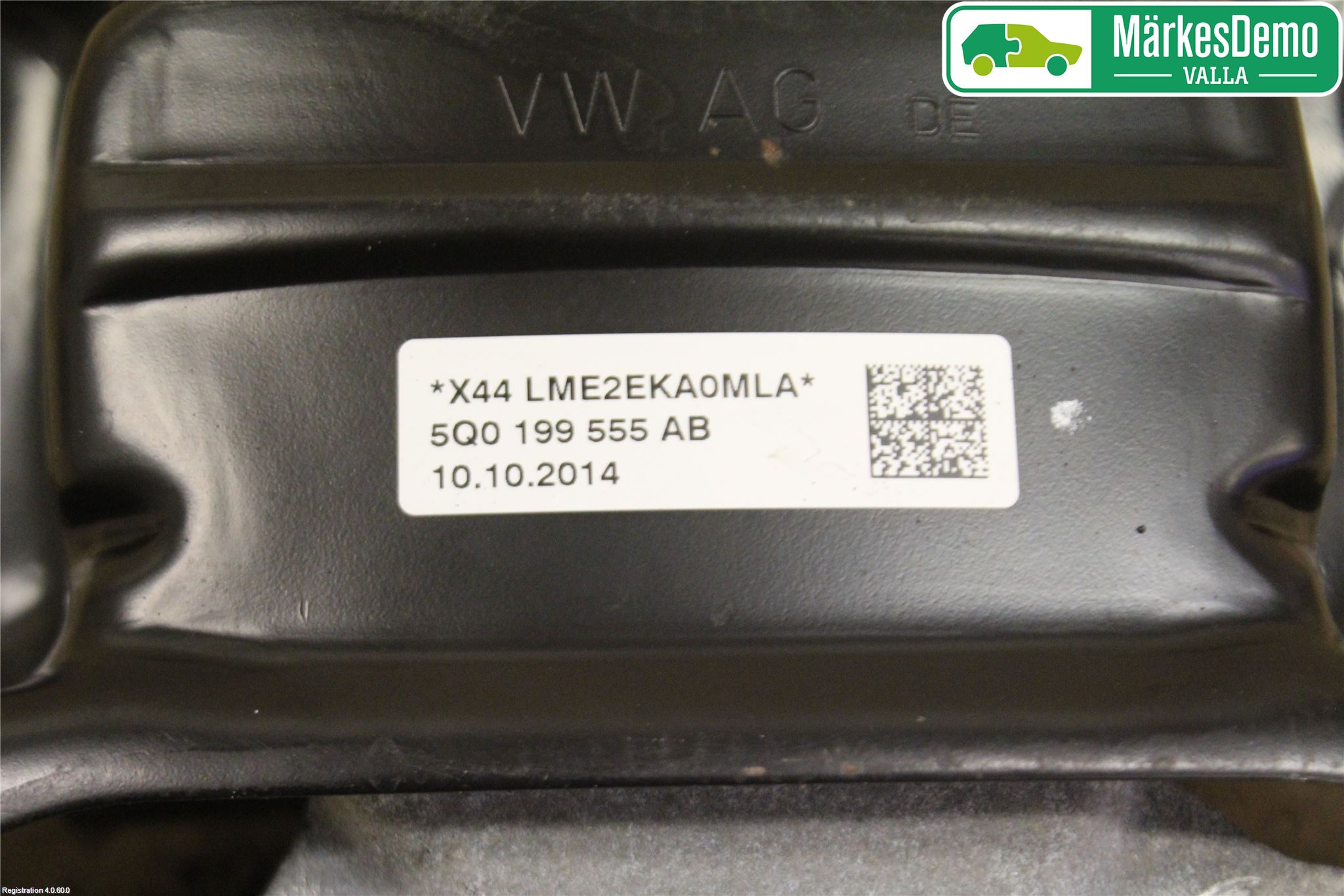 Volkswagen VW GOLF / E-GOLF VII 13-20 Gearkasse Feste Stål-Alu