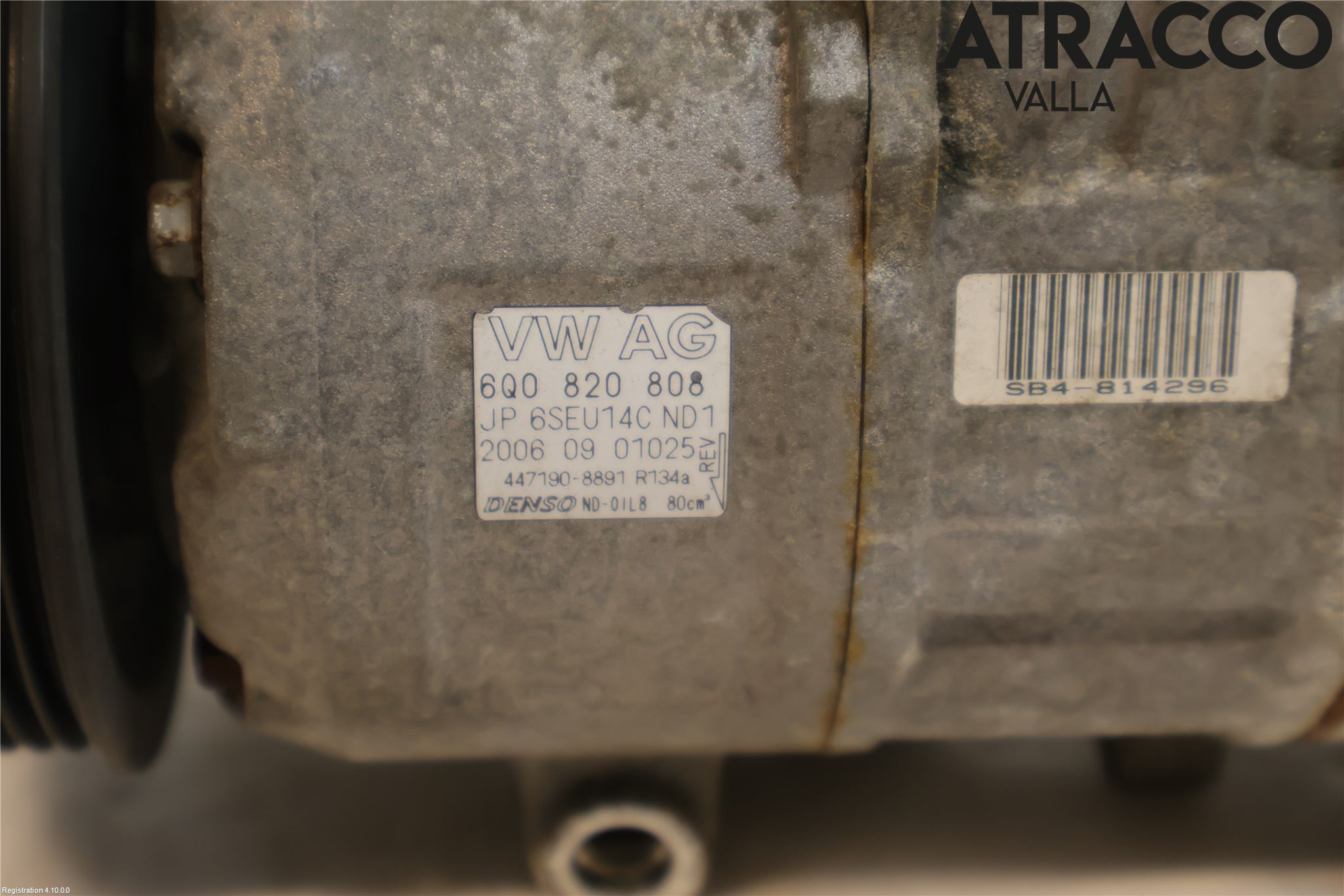 Volkswagen VW POLO 05-09 Varme Ac Kompressor