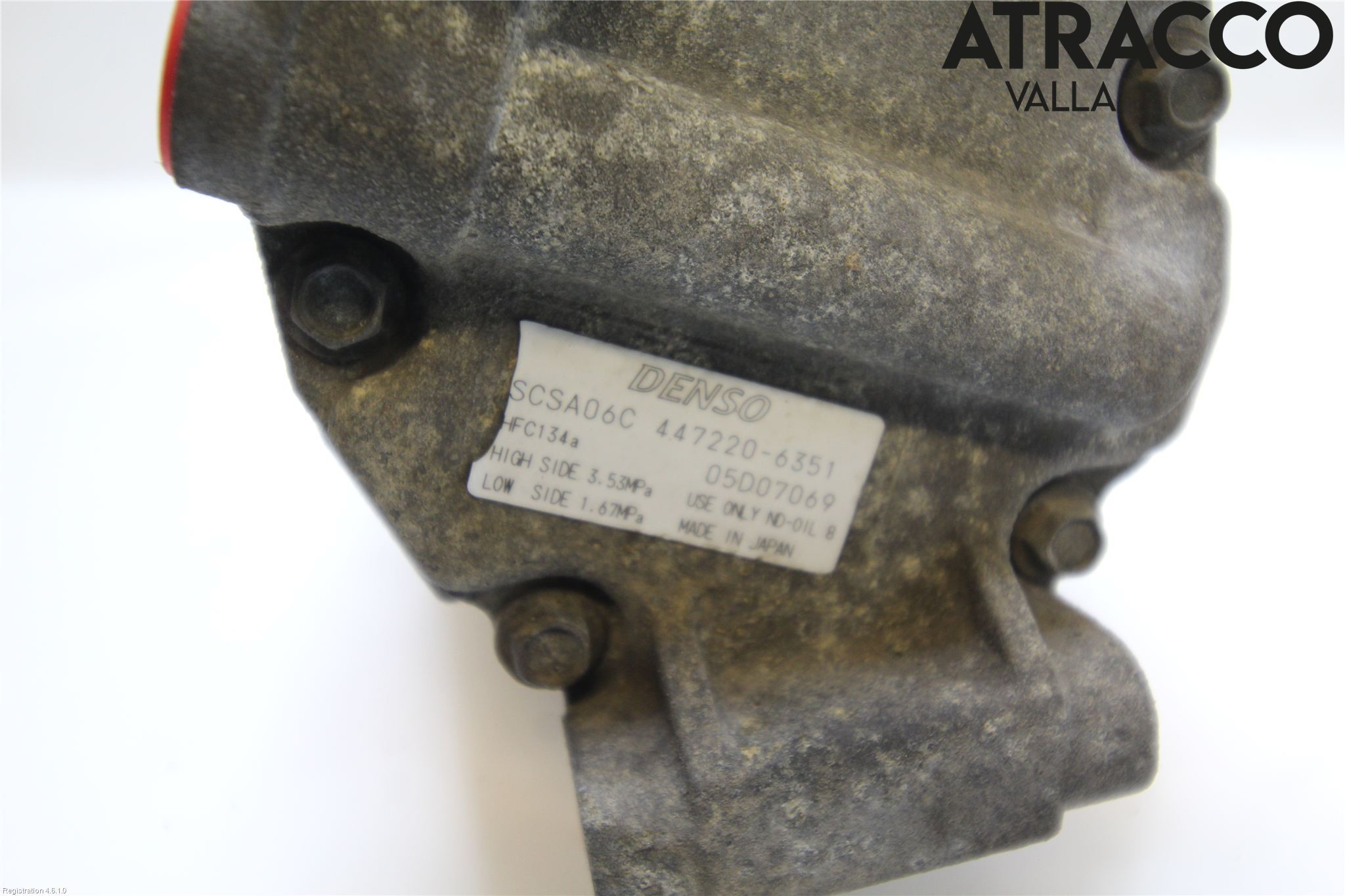 Toyota COROLLA 02-07 Varme Ac Kompressor