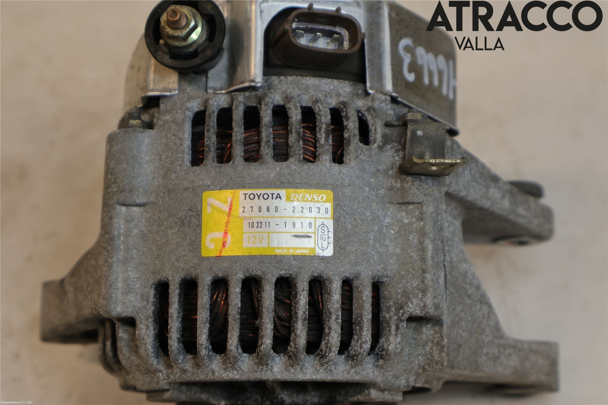 Toyota COROLLA 02-07 Dynamo