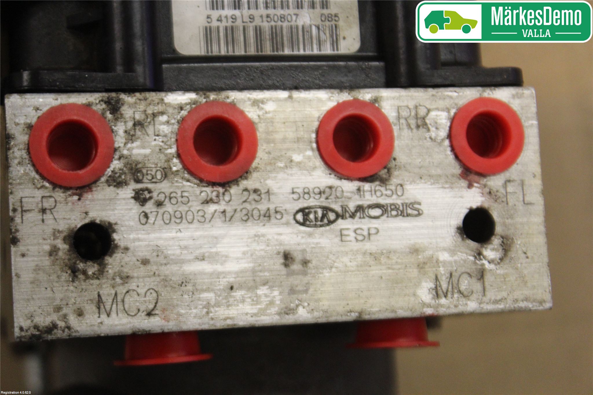 Kia CEED 06-12 Abs Hydraulikkaggregat