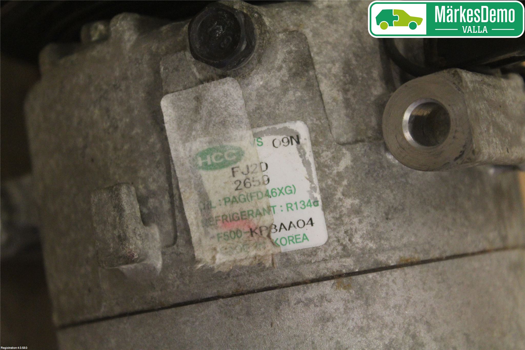 Hyundai i20 PB 09-14 Varme Ac Kompressor