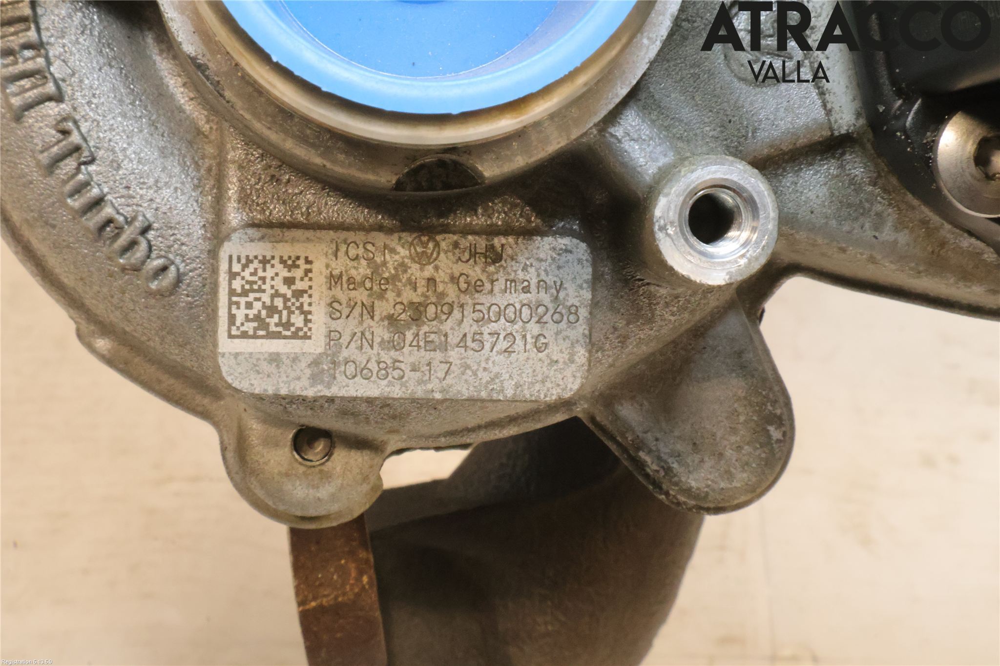 Volkswagen VW PASSAT 15-19 Turboaggregat