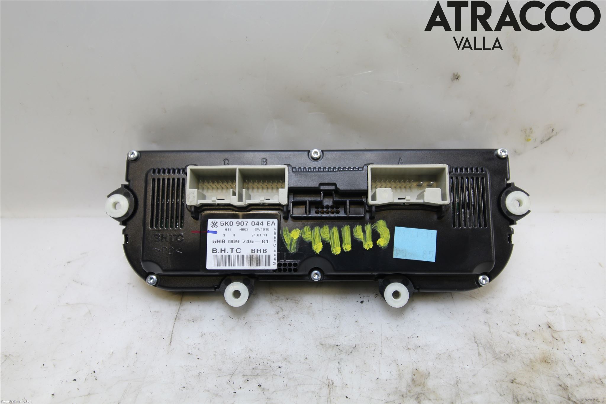 Volkswagen VW PASSAT 11-14 Varme Ac Betjening-Display