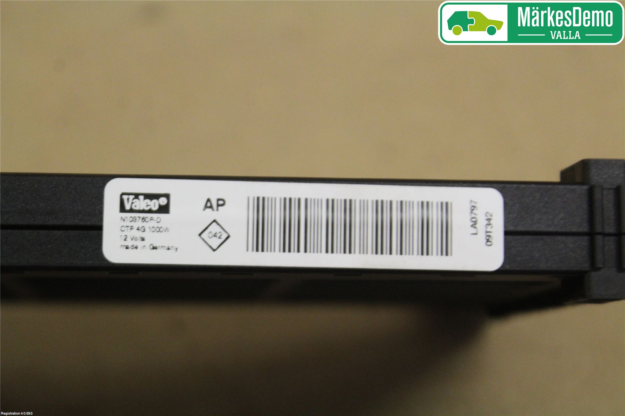 Renault MEGANE III 09-15 Varmeapparat Register Uten Ac