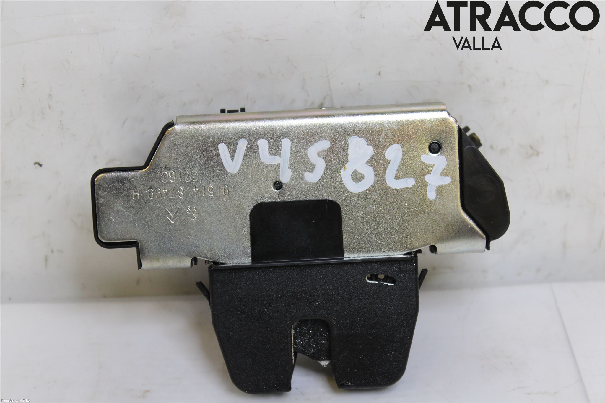 Citroen C3 10-17 Bakluke-Lokk Låsekasse