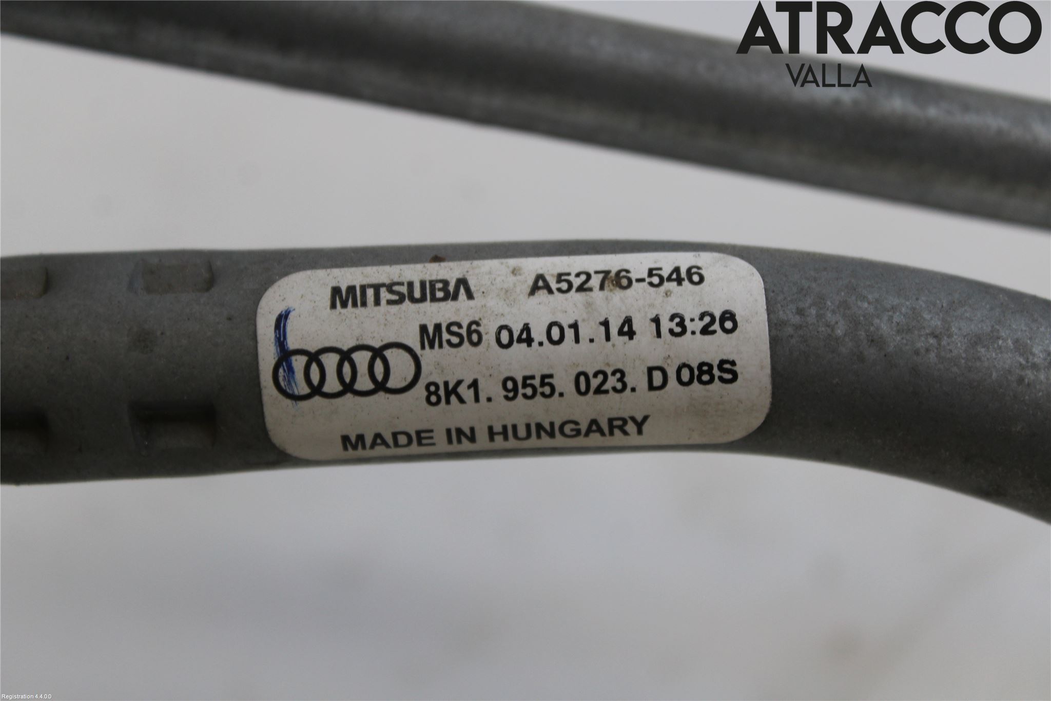 Audi A4 12-15 Viskeroverføring Frontrute