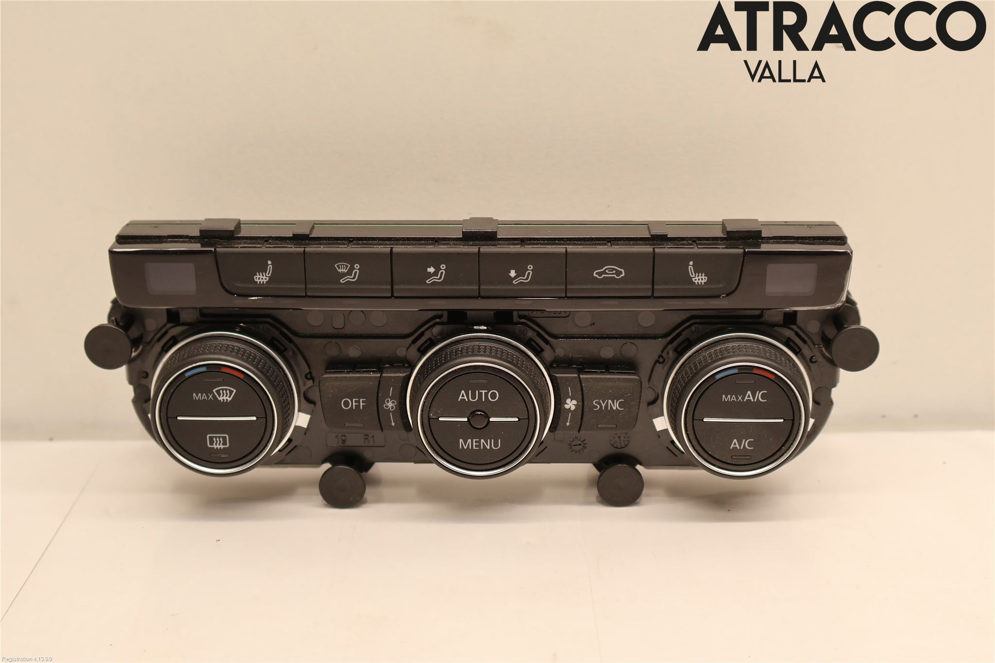 Volkswagen VW GOLF / E-GOLF VII 13-20 Varme Ac Betjening-Display