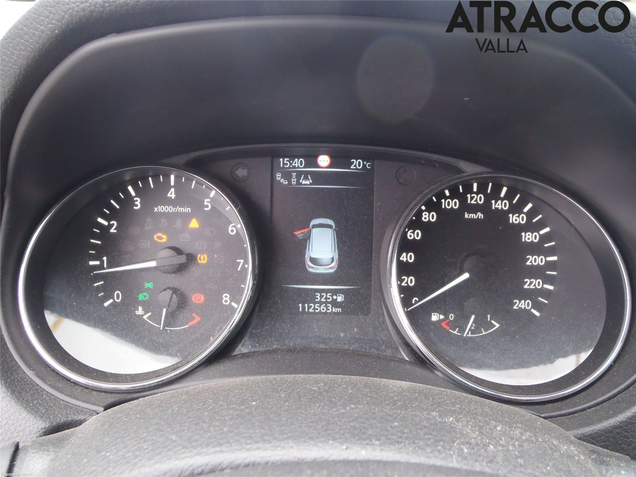Nissan QASHQAI 14-17 Instr Kombinert