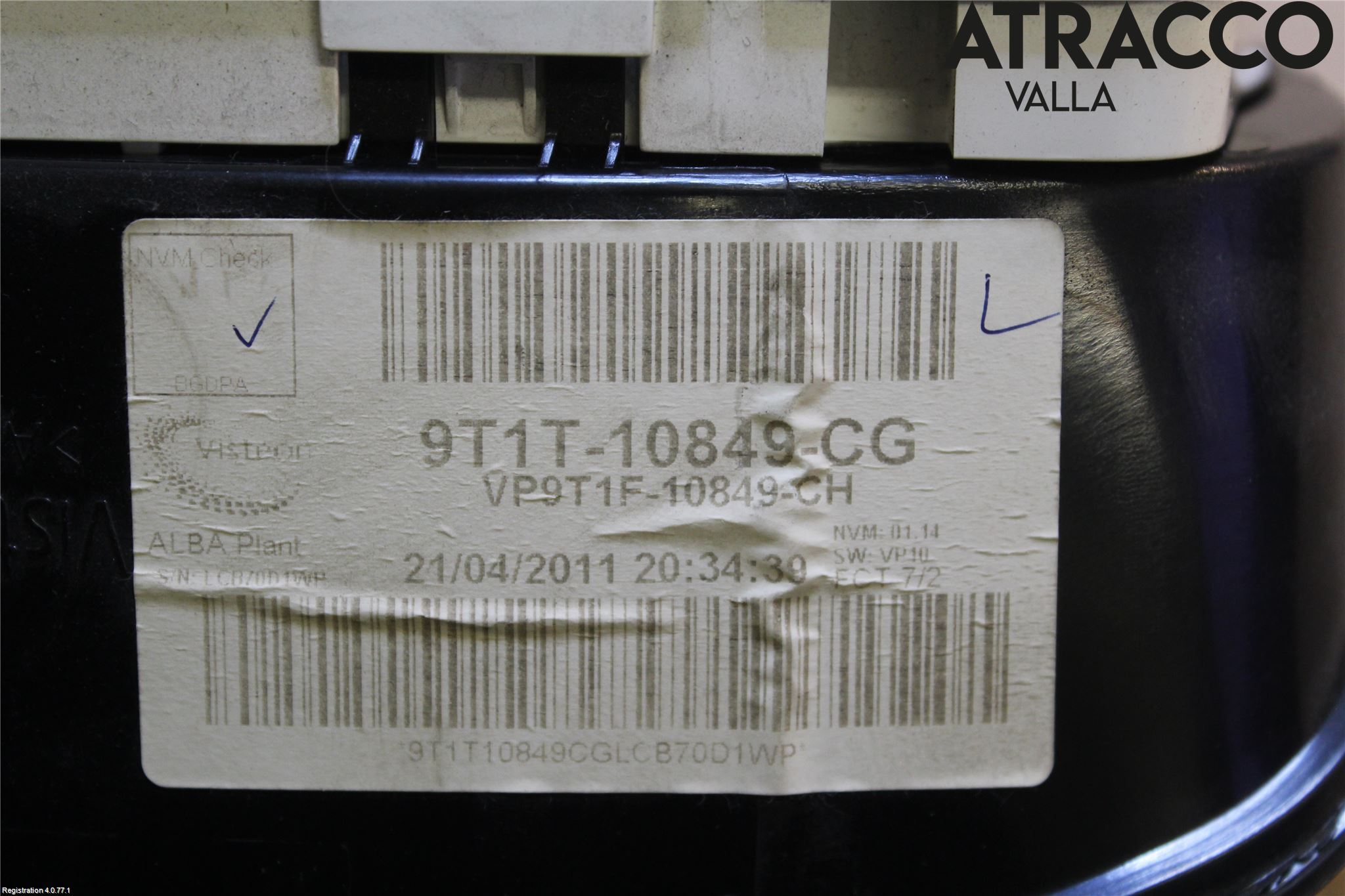 Ford TRANSIT CONNECT 09-13 Instr Kombinert
