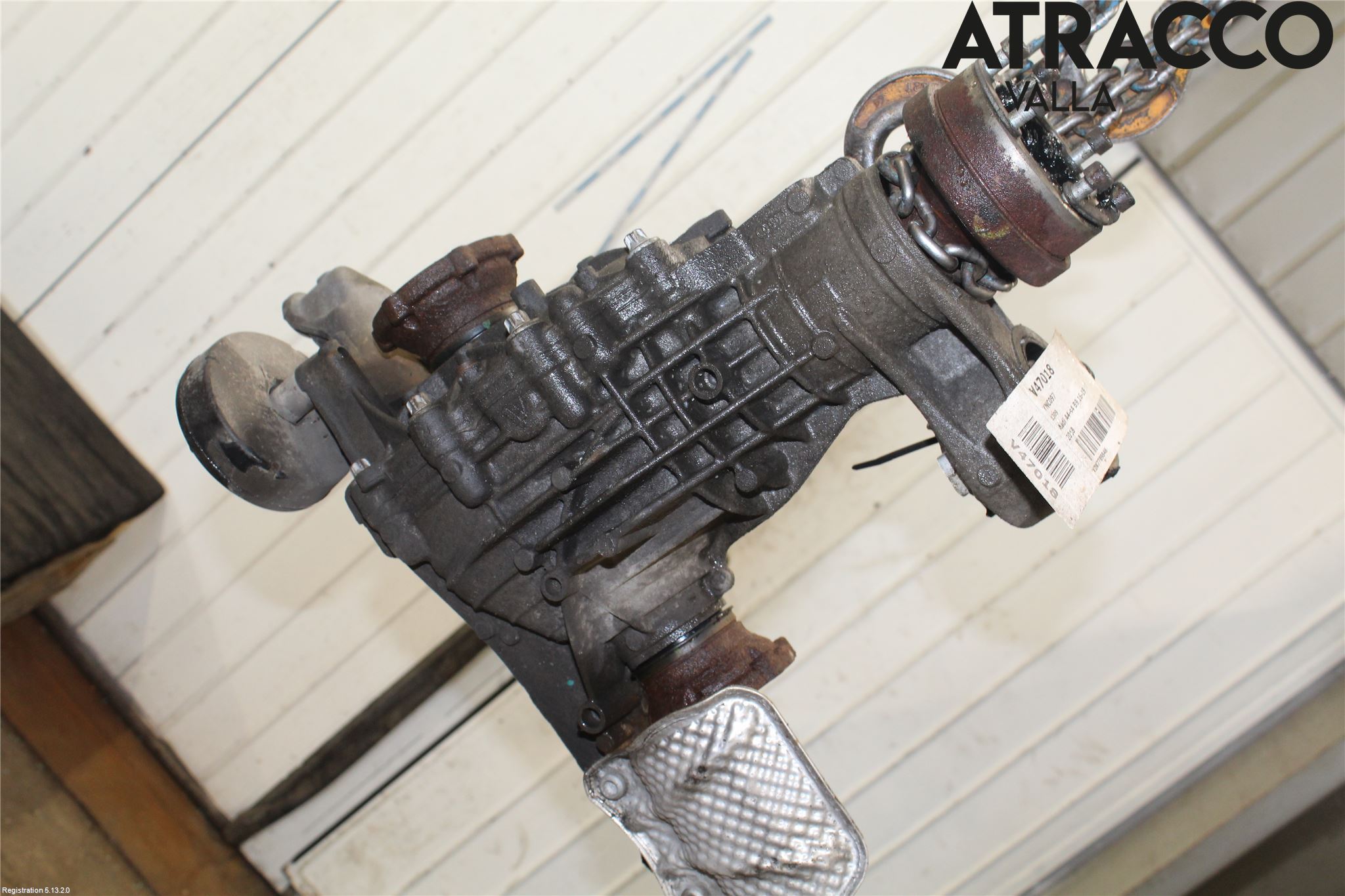 Audi A4/S4 B9 16-19 Bakaksel Kardang Bak -Diff