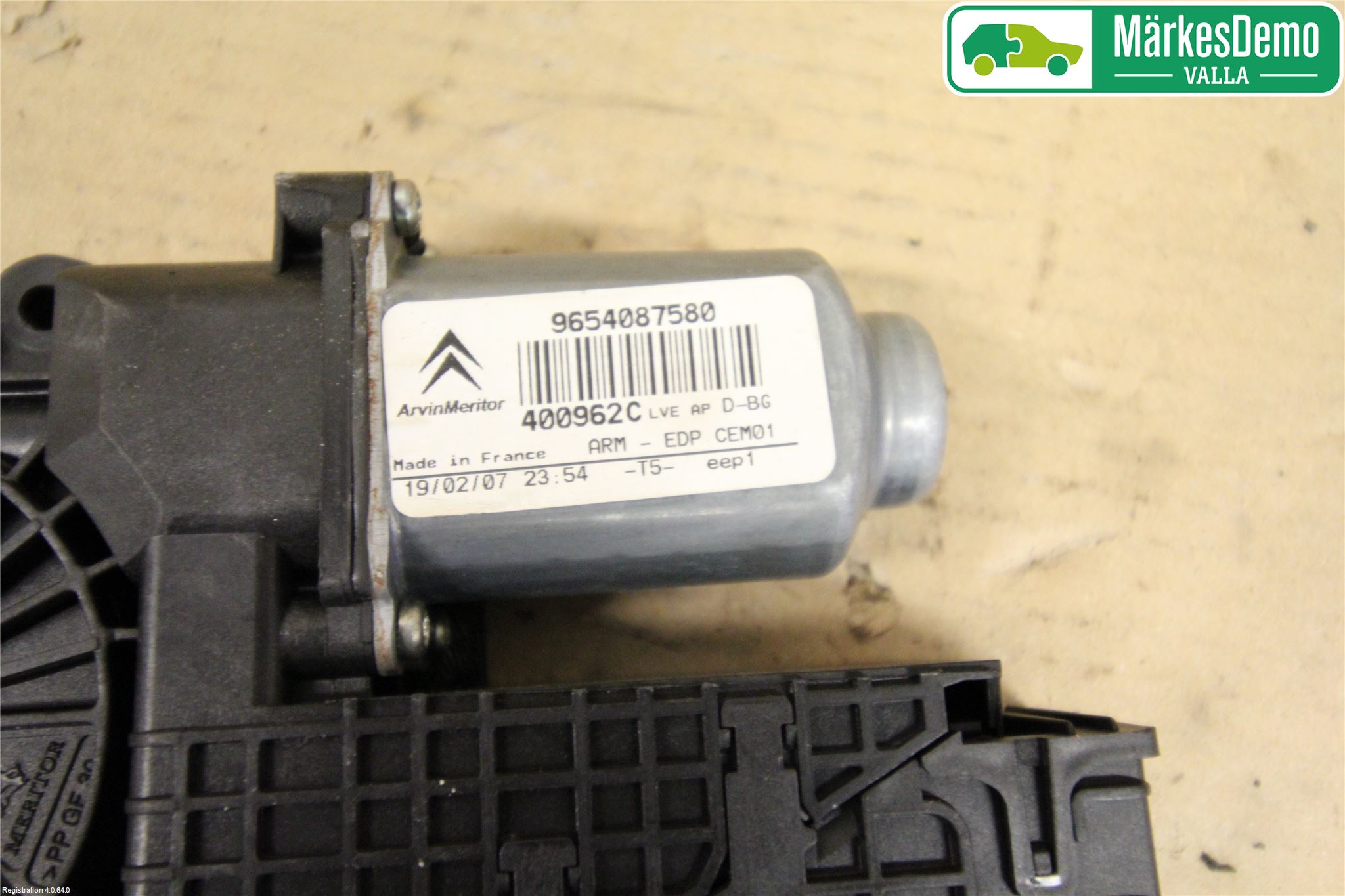 Citroen C4 GRAND PICASSO 07-13 Vindusheismotor
