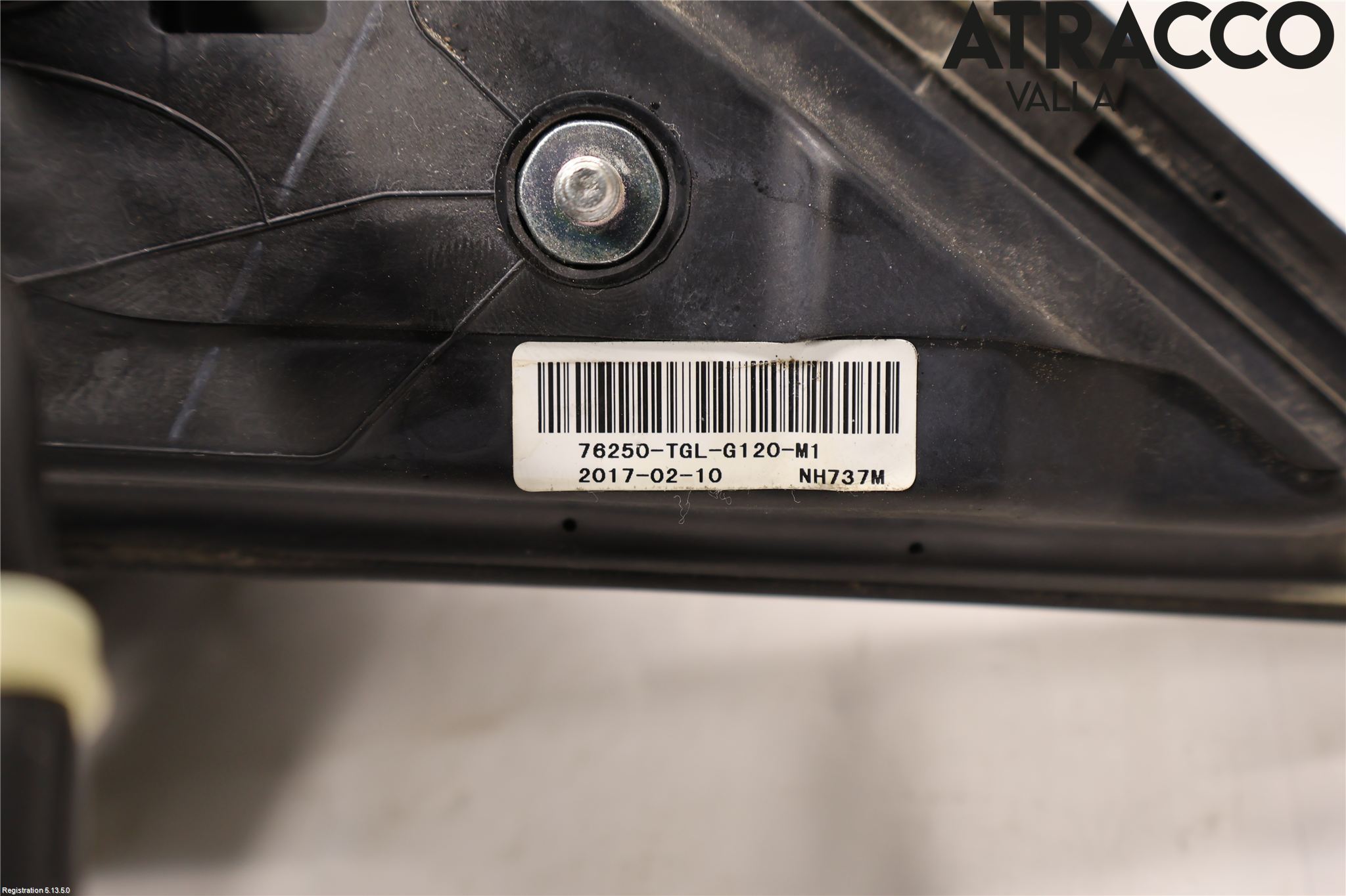 Honda CIVIC 17-22 Speil V M-El Justering