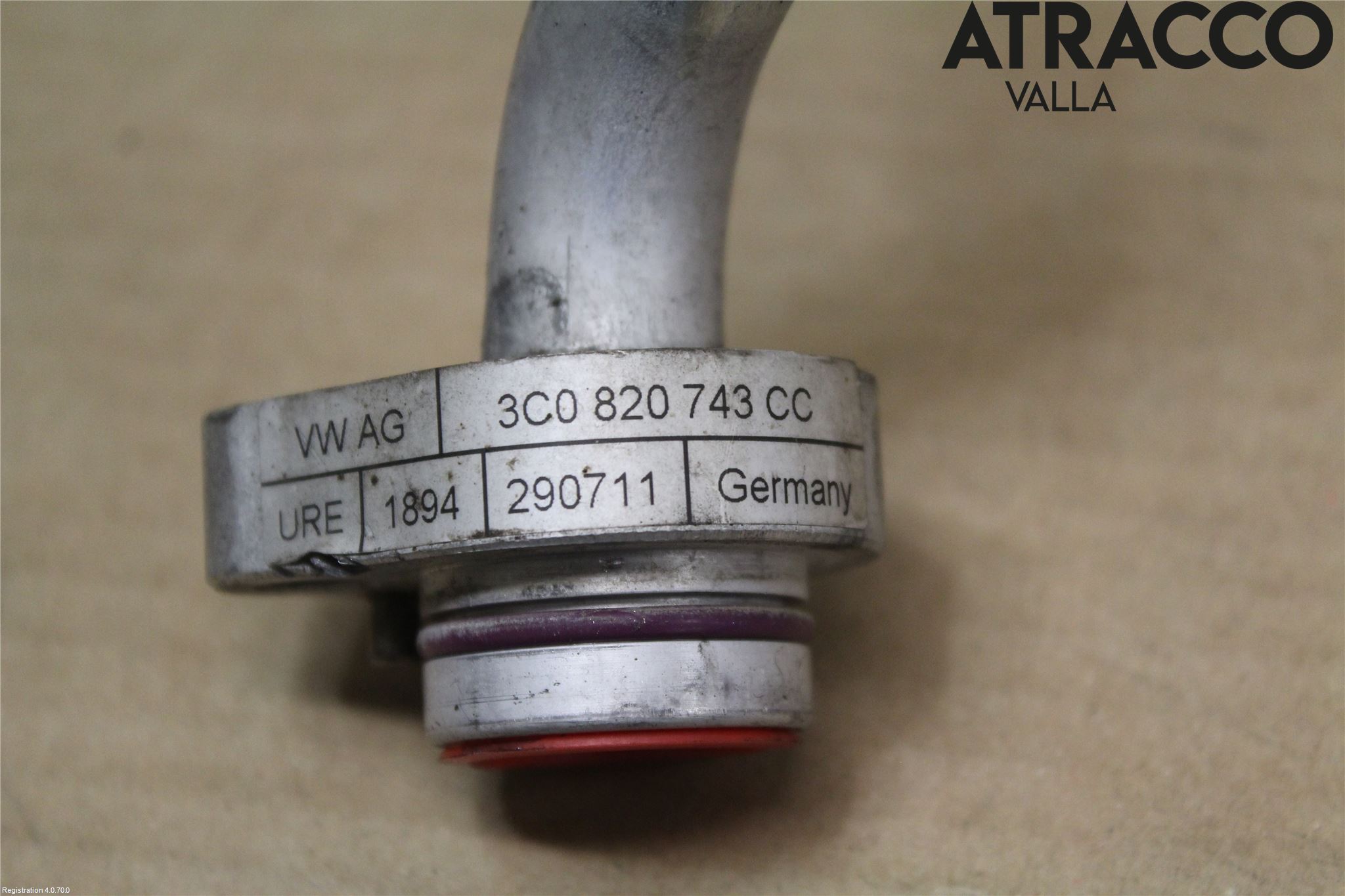 Volkswagen VW PASSAT 11-14 Varme Ac Slange - Rør