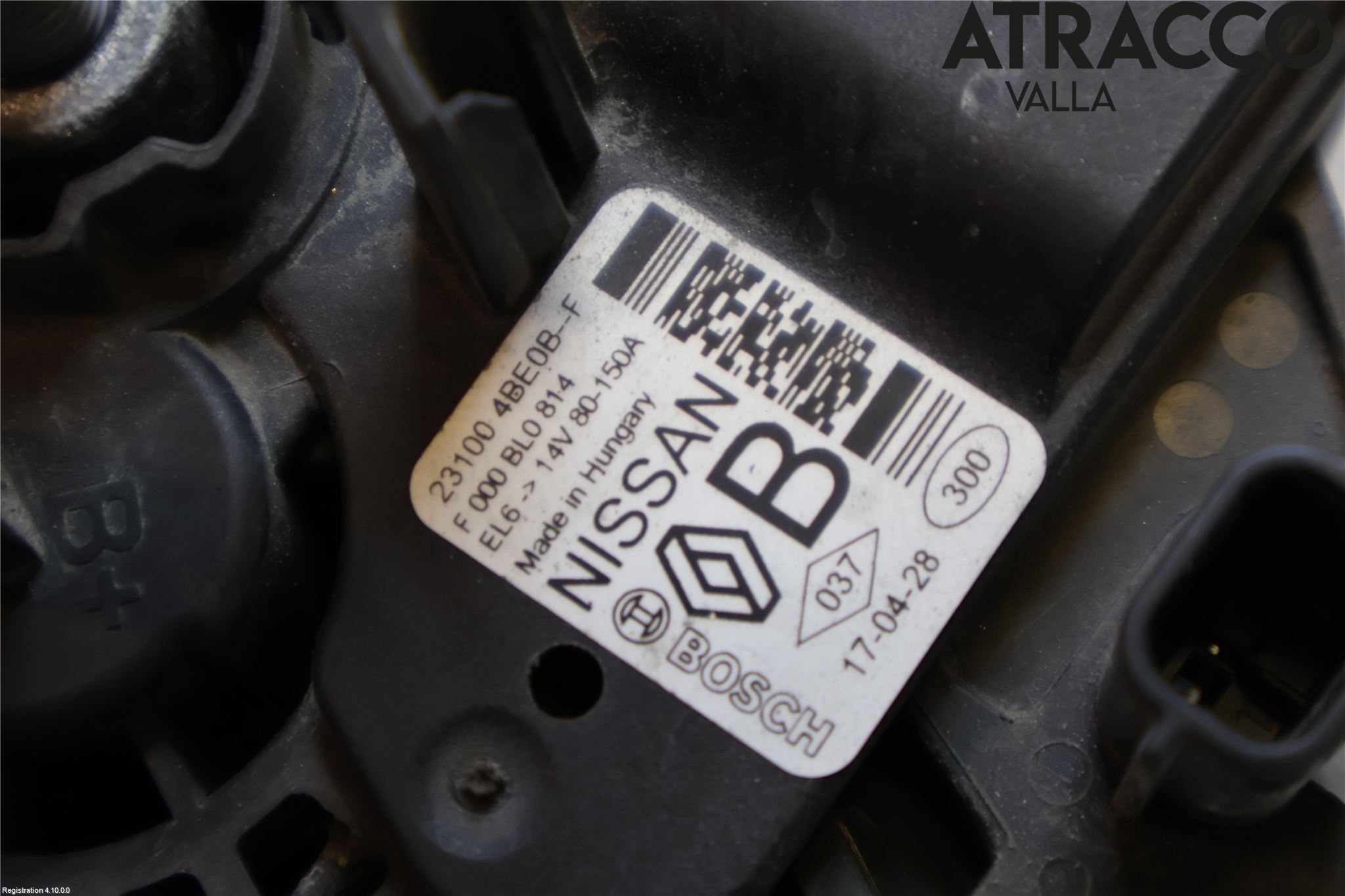 Nissan QASHQAI 14-17 Dynamo