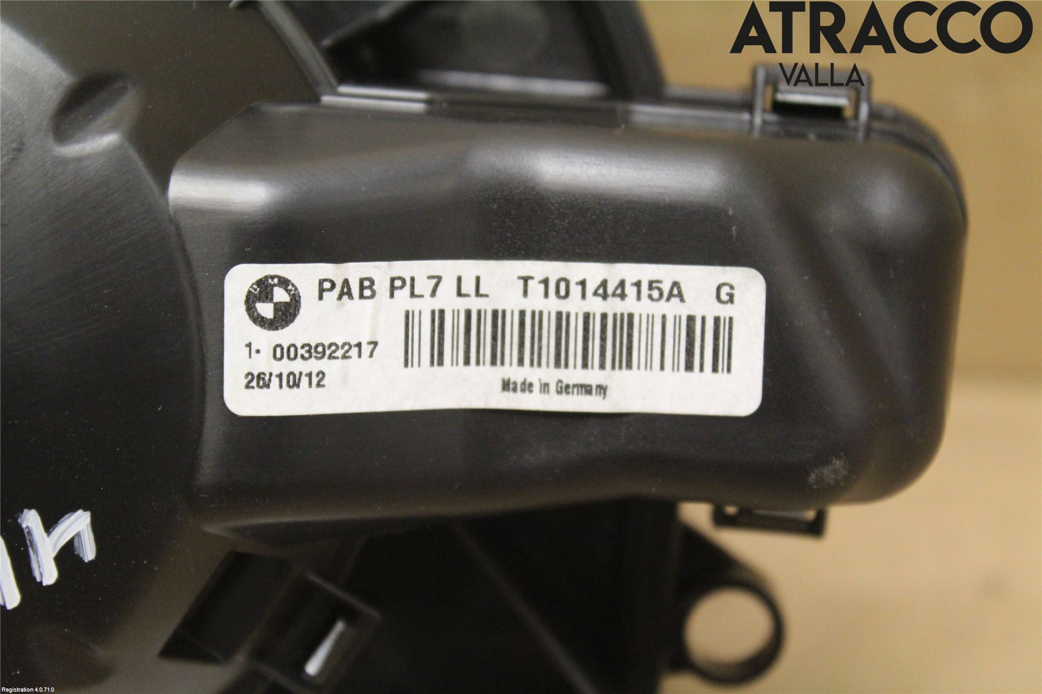 BMW 3 F30/F31/F80 12-19 Varmeapparat Viftemotor