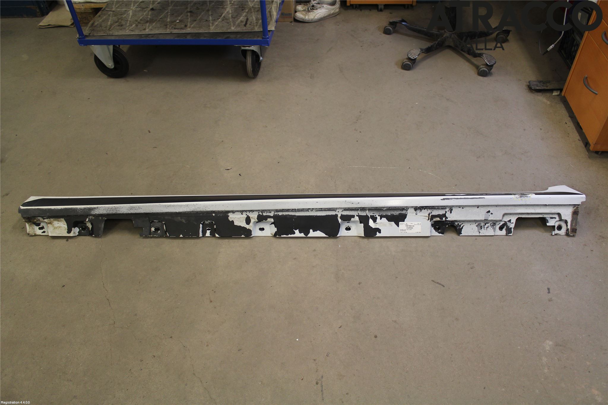 BMW 5 F10/F11/F18 09-17 Kanalskjørt Venstre