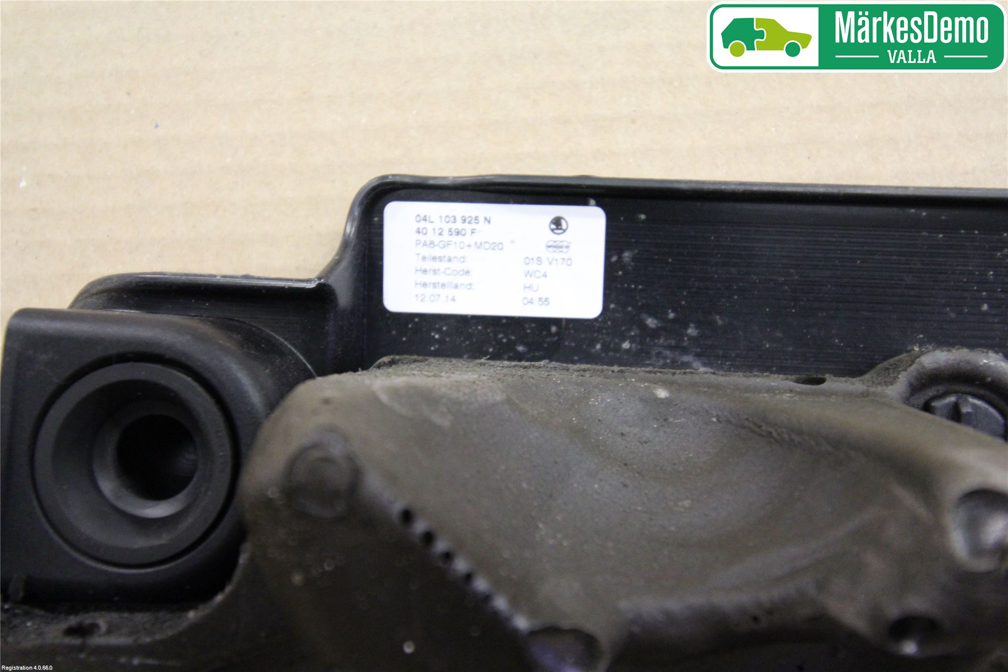 Skoda SUPERB 09-15 Motor Deksel Over Motor