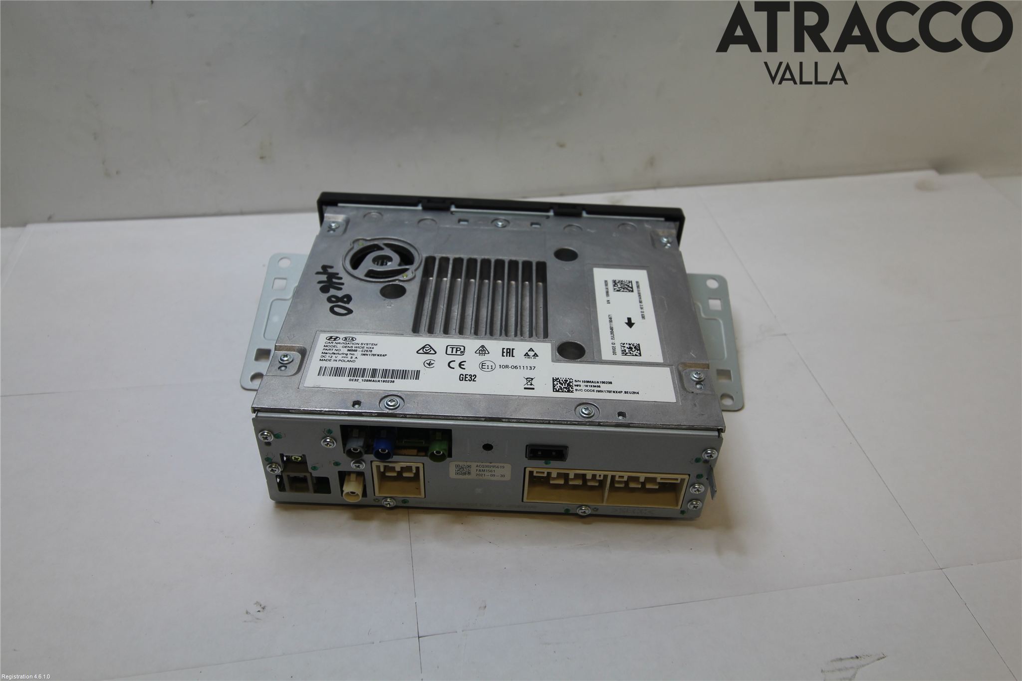 Hyundai TUCSON 05- Stereo Radio Med Cd