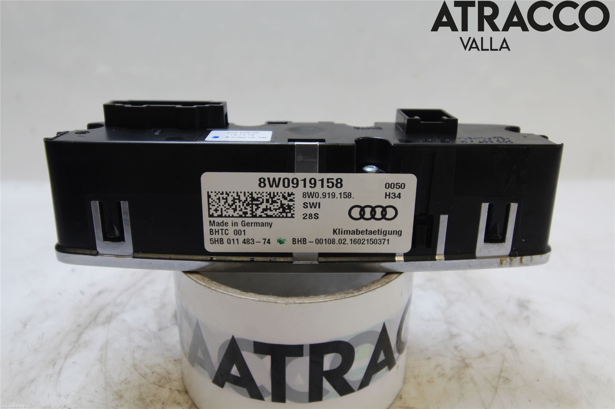 Audi A4/S4 B9 16-19 Varme Ac Betjening-Display