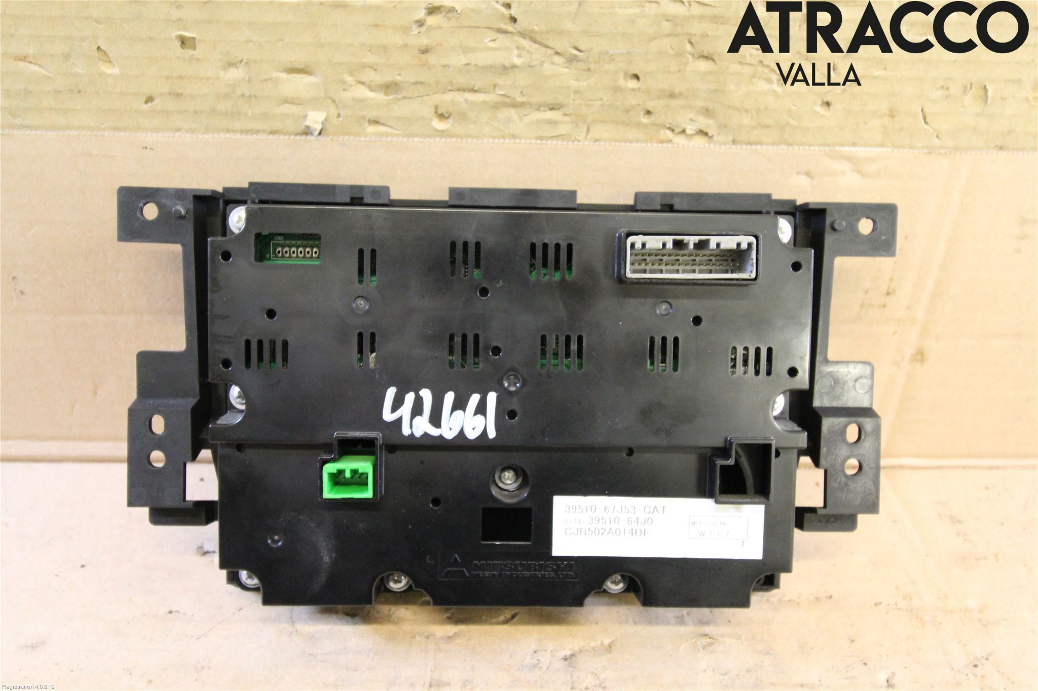 Suzuki GRAND VITARA II 06-14 Varme Ac Betjening-Display