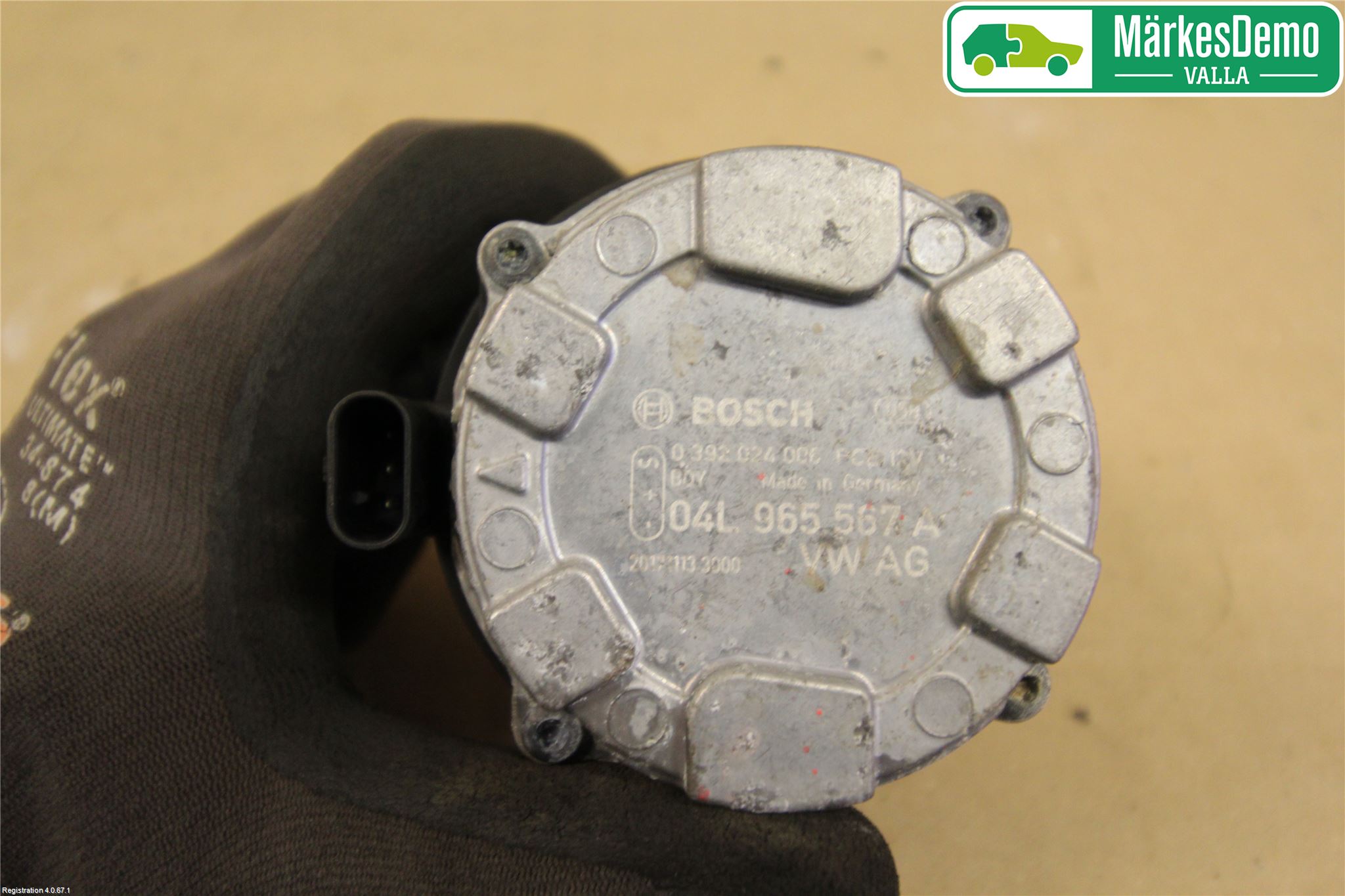 Volkswagen VW TRANSP/CARAVELLE (T6) 16-22 Varme Sirkulasjonspumpe