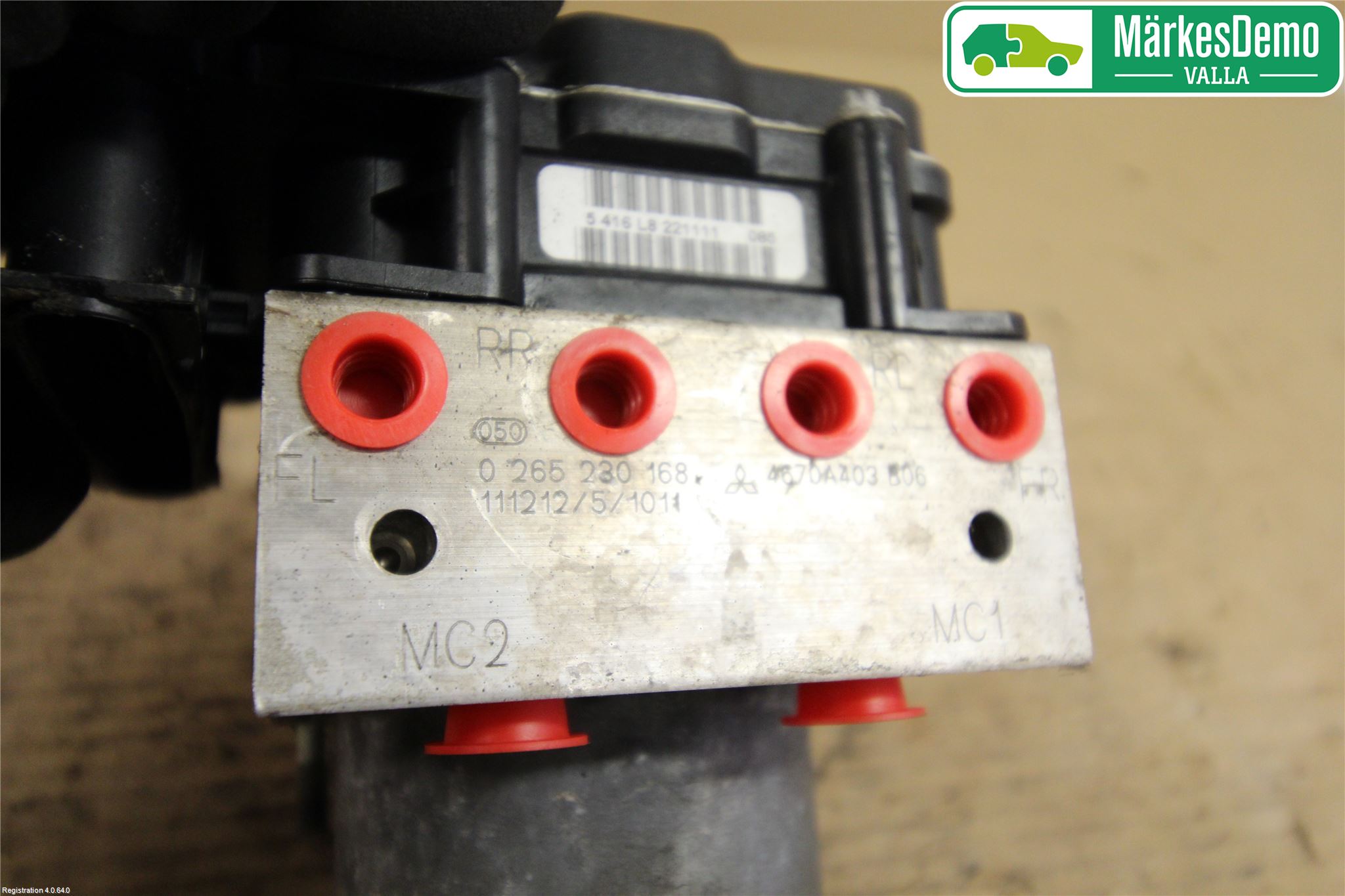 Mitsubishi COLT 09-13 Abs Hydraulikkaggregat