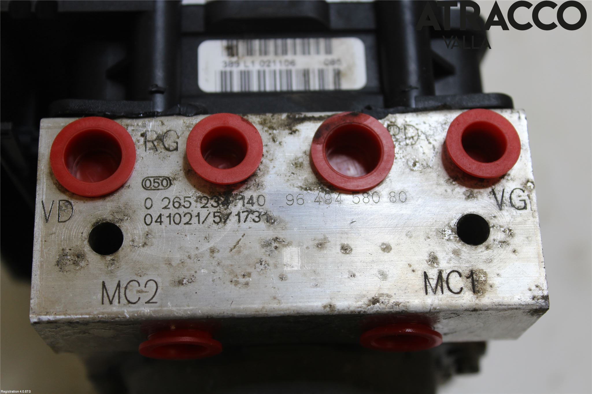 Peugeot 307     01-05 Abs Hydraulikkaggregat