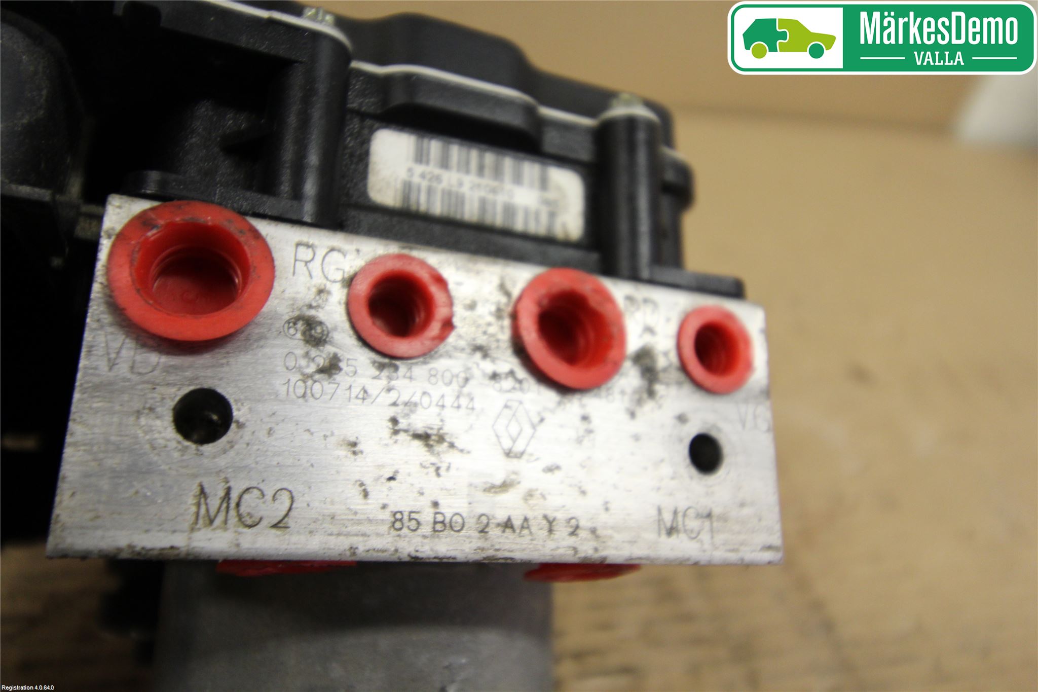 Renault CLIO III  09-12 Abs Hydraulikkaggregat
