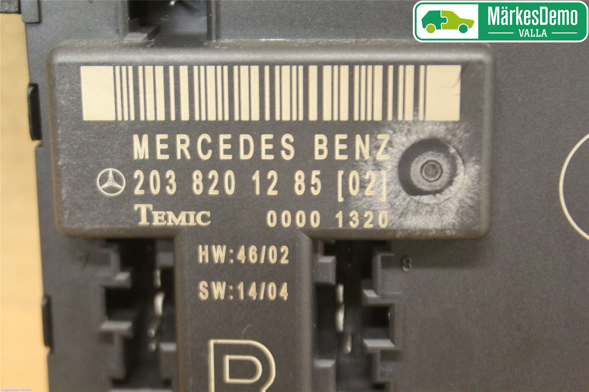 Mercedes-Benz MB C (203) 00-07 Styreenhet Dør