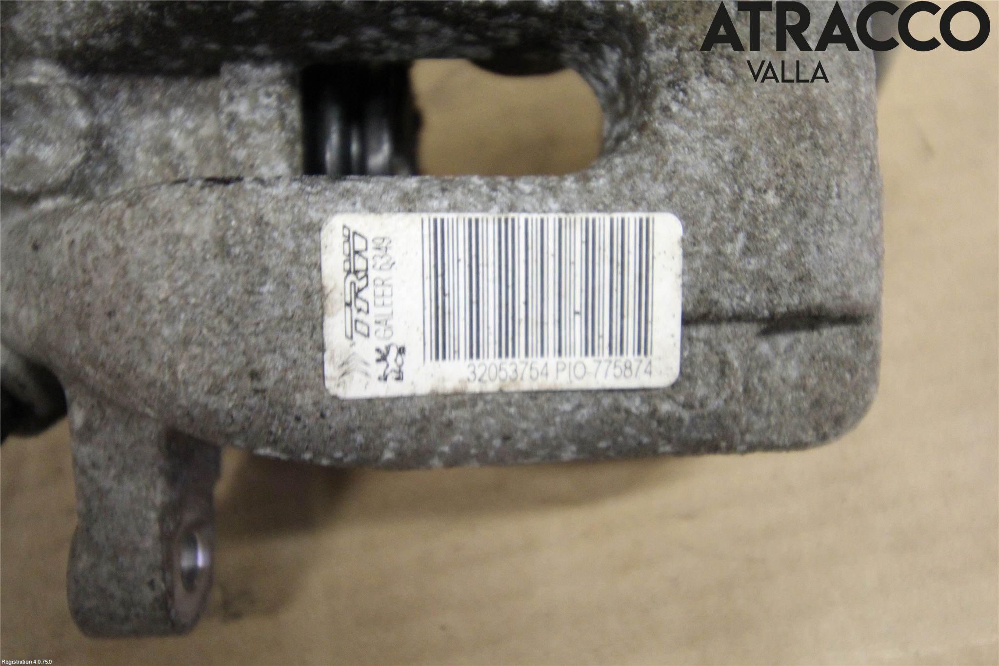 Peugeot 2008 13-20 Bremsecaliper Bak Venstre