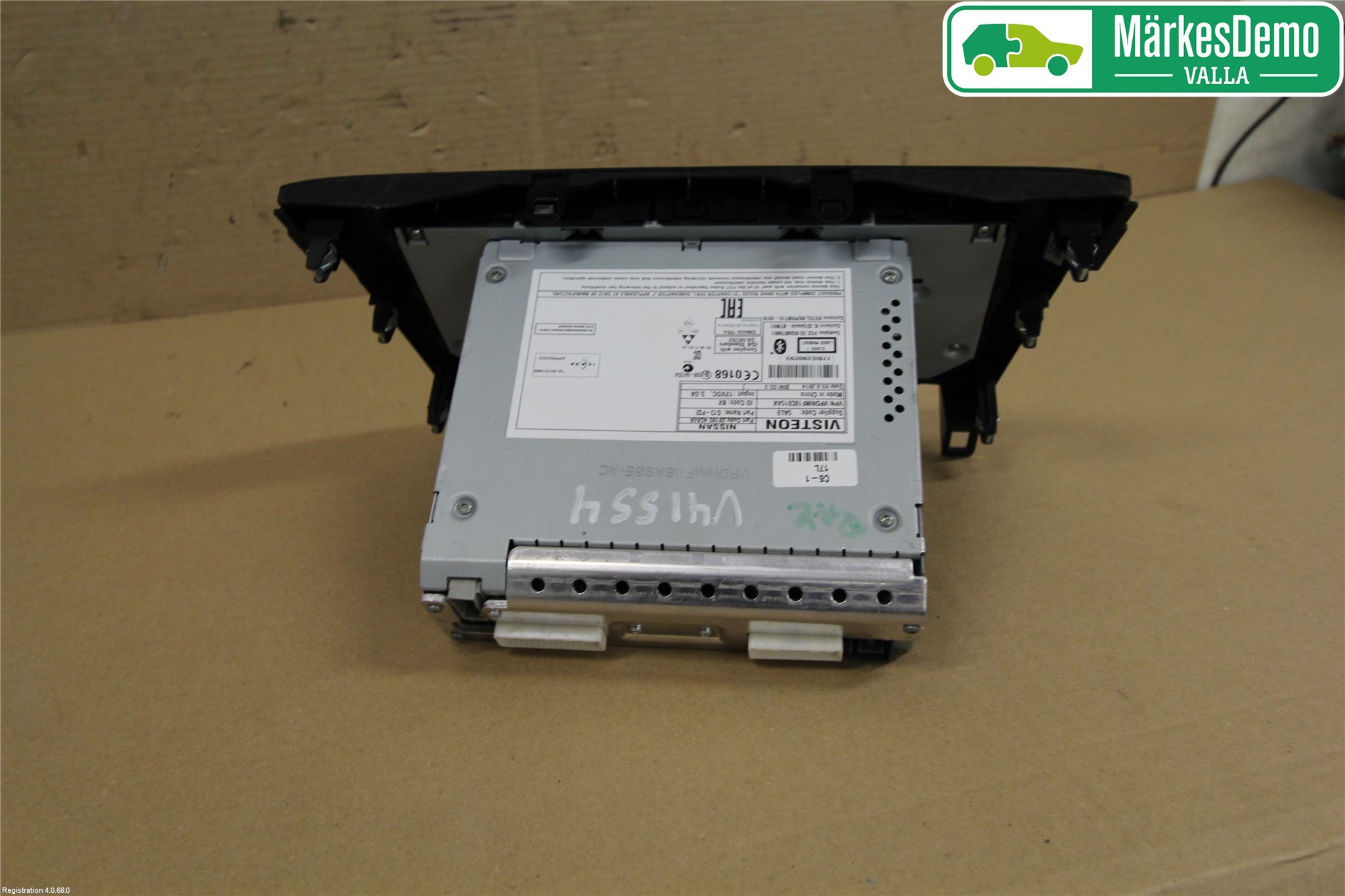 Nissan QASHQAI 14-17 Stereo Radio Med Cd