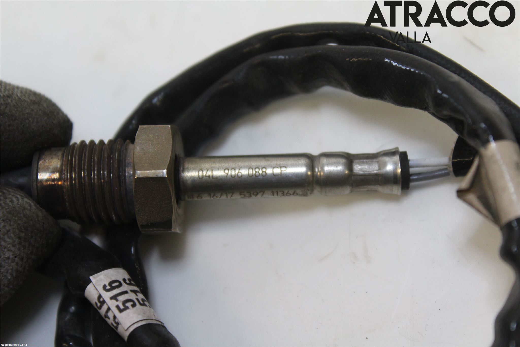 Volkswagen VW ARTEON 17- Sensor Temp-Trykk Avgass