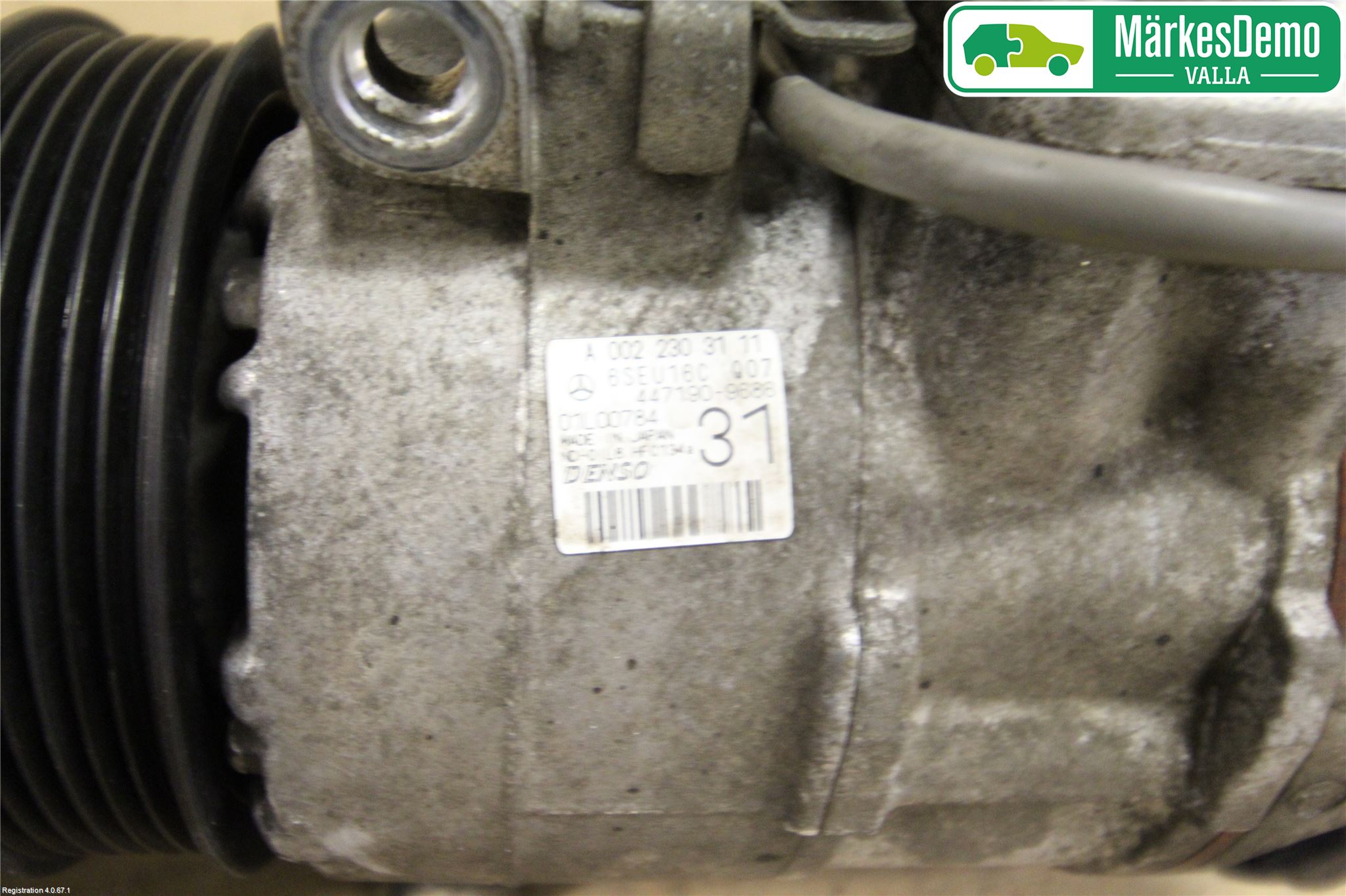 Mercedes-Benz MB E-KLASS (W212) 09-16 Varme Ac Kompressor