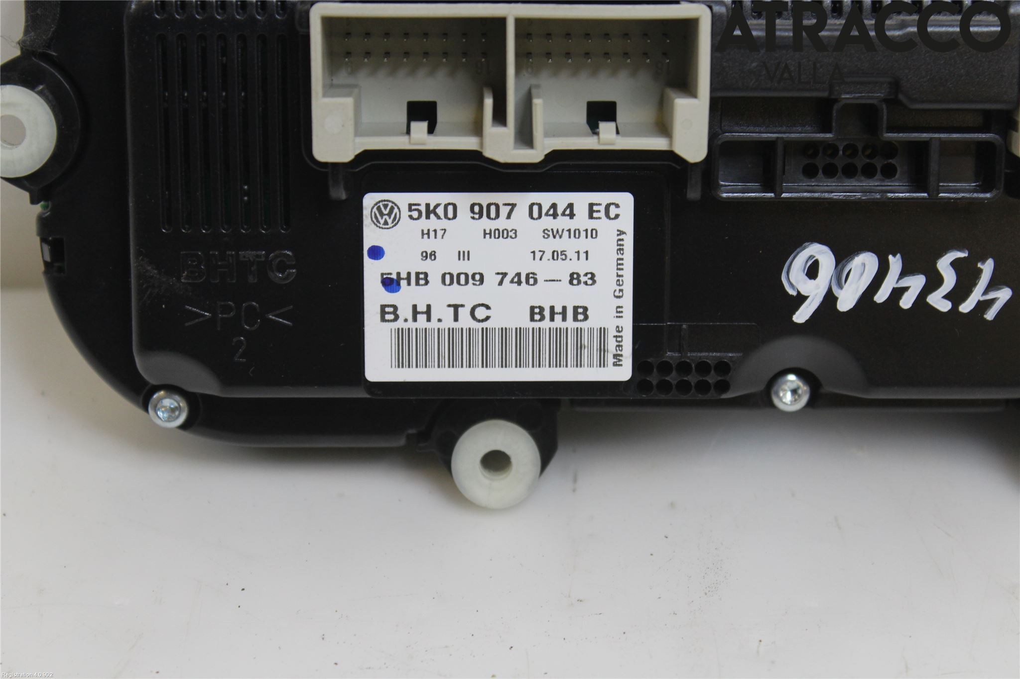 Volkswagen VW PASSAT 11-14 Varme Ac Betjening-Display