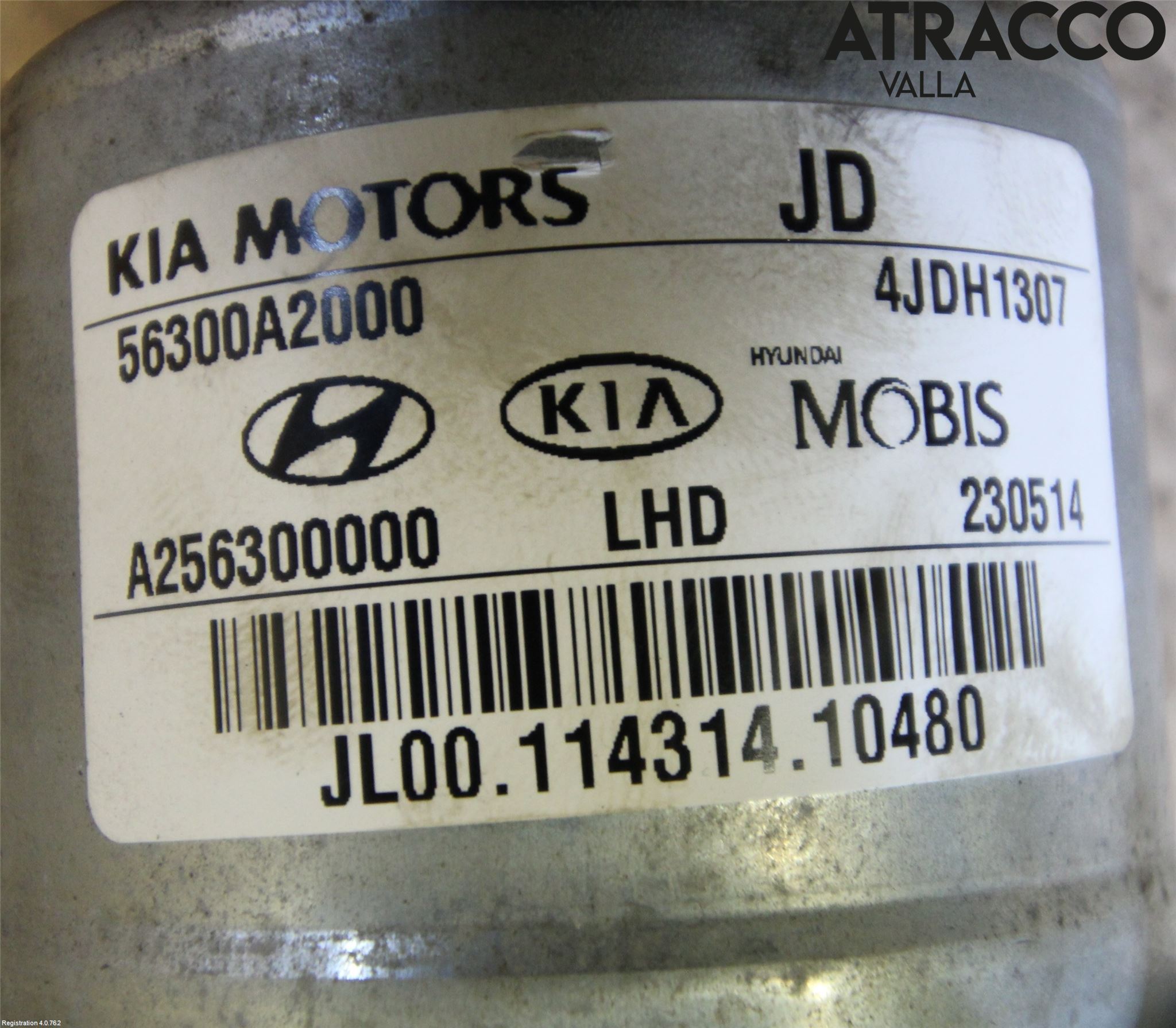 Kia CEED 12-18 Rattakselaggregat Innebygd Servo