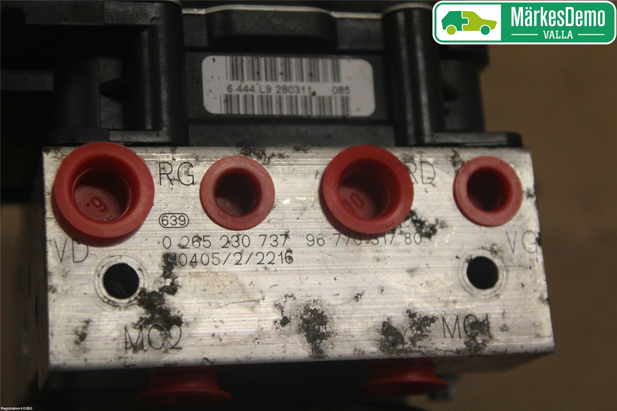Peugeot 508 11-18 Abs Hydraulikkaggregat