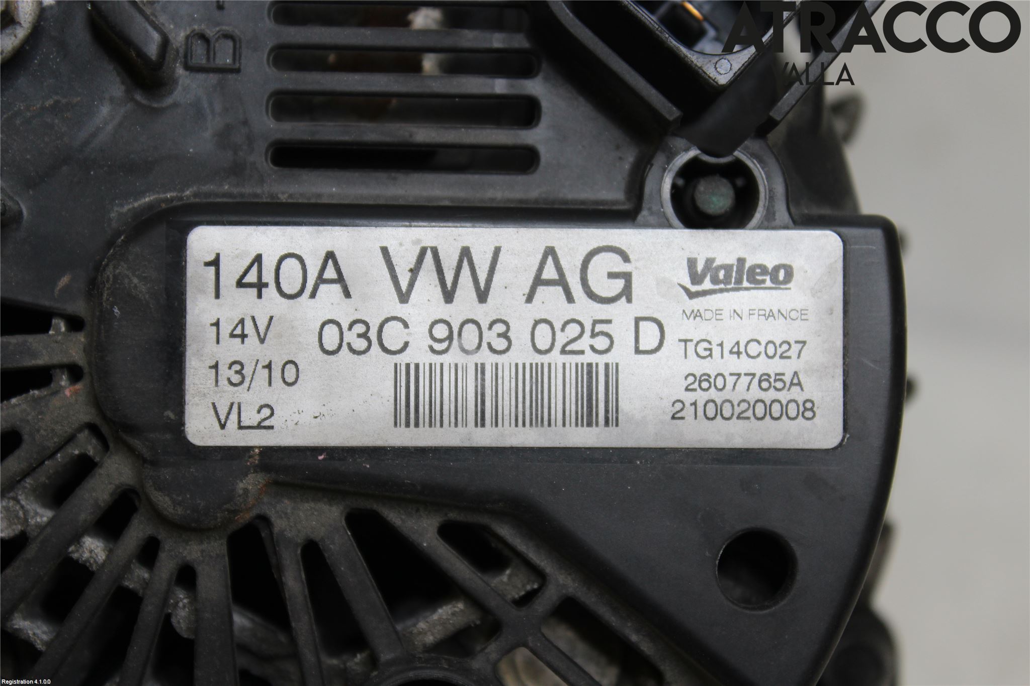 Volkswagen VW PASSAT 05-11 Dynamo