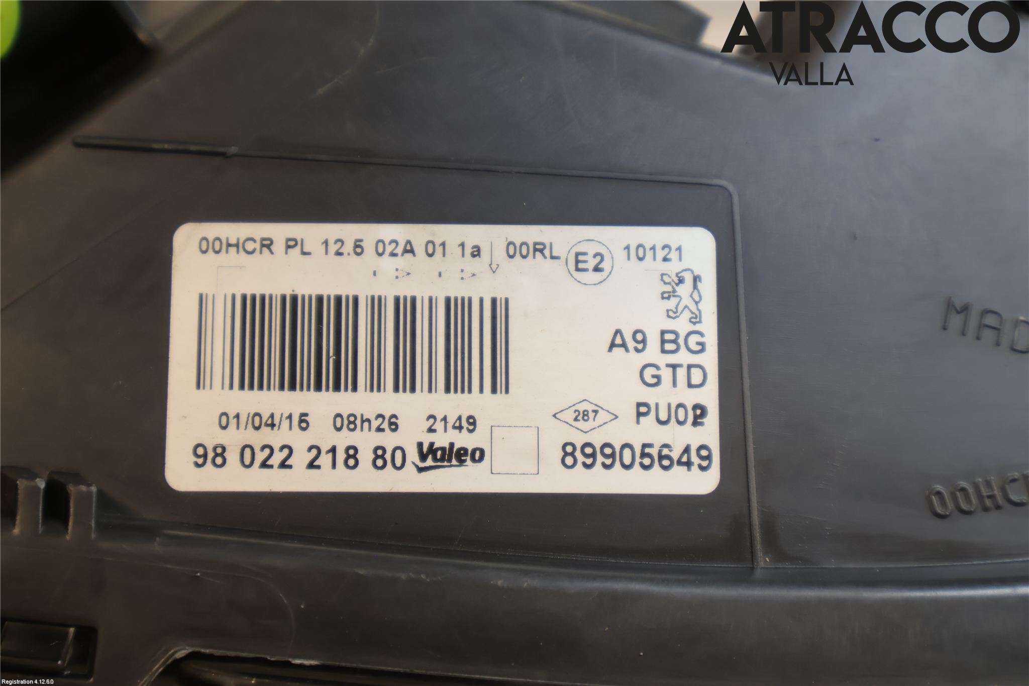Peugeot 208 12-15 Frontlykt Venstre