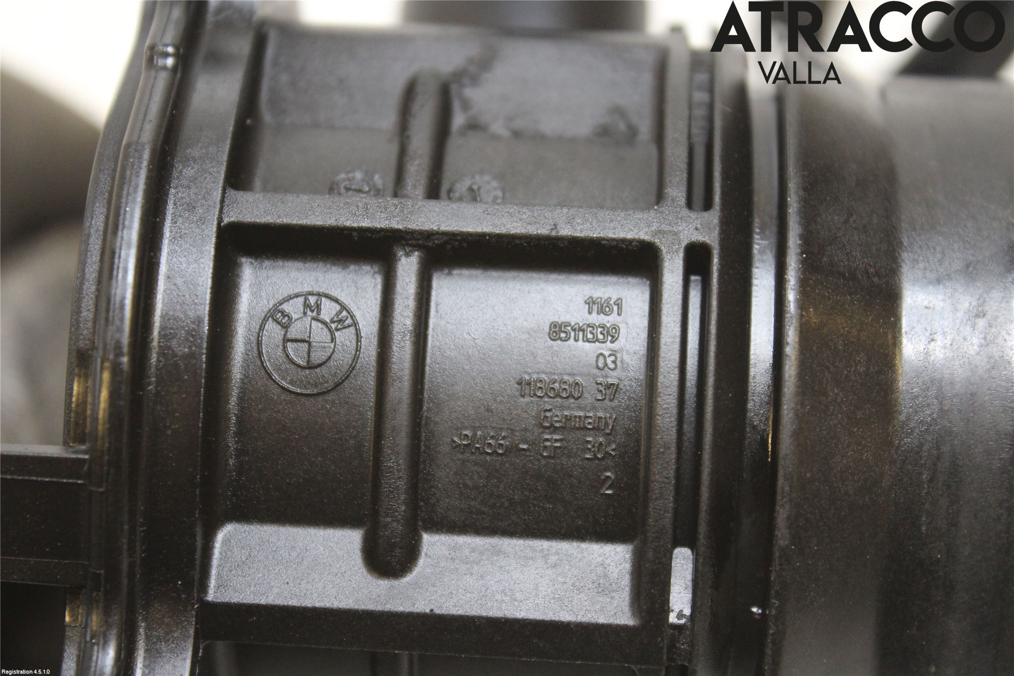 BMW 5 F10/F11/F18 09-17 Intercooler Rør-Slange