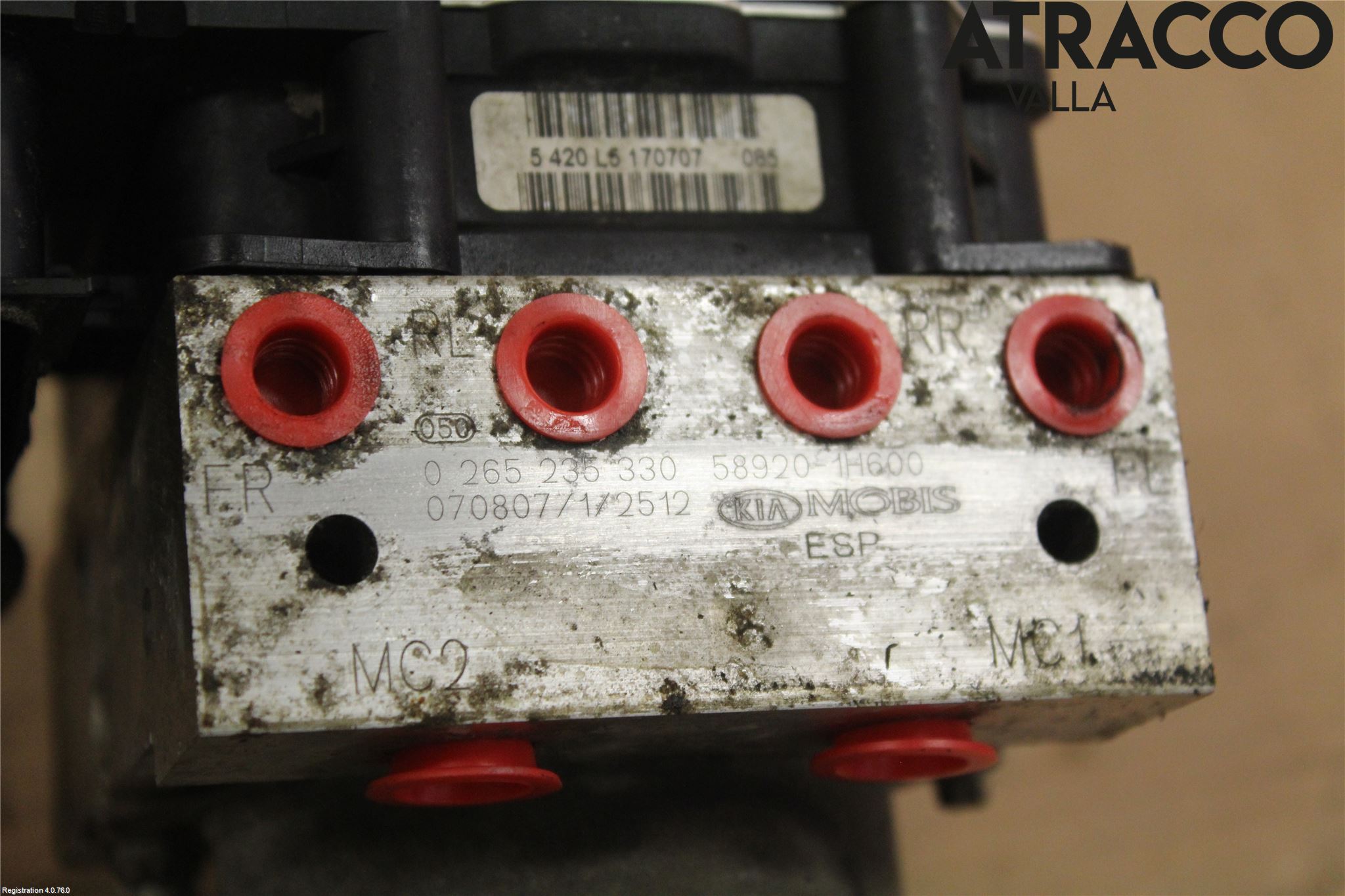 Kia CEED 06-12 Abs Hydraulikkaggregat