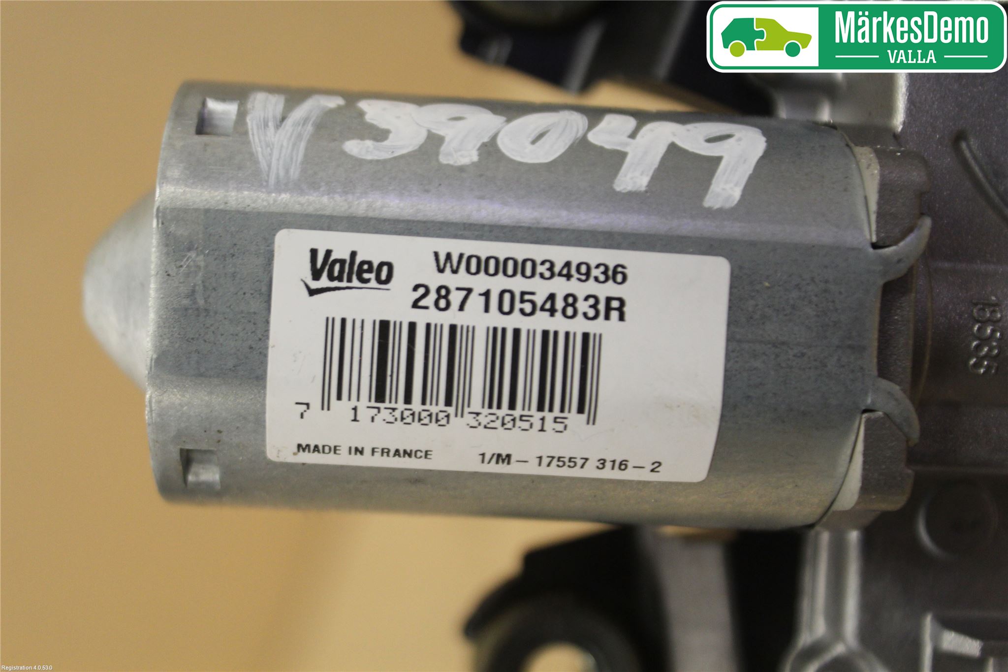 Renault CLIO IV 12-16 Viskermotor Bakluke