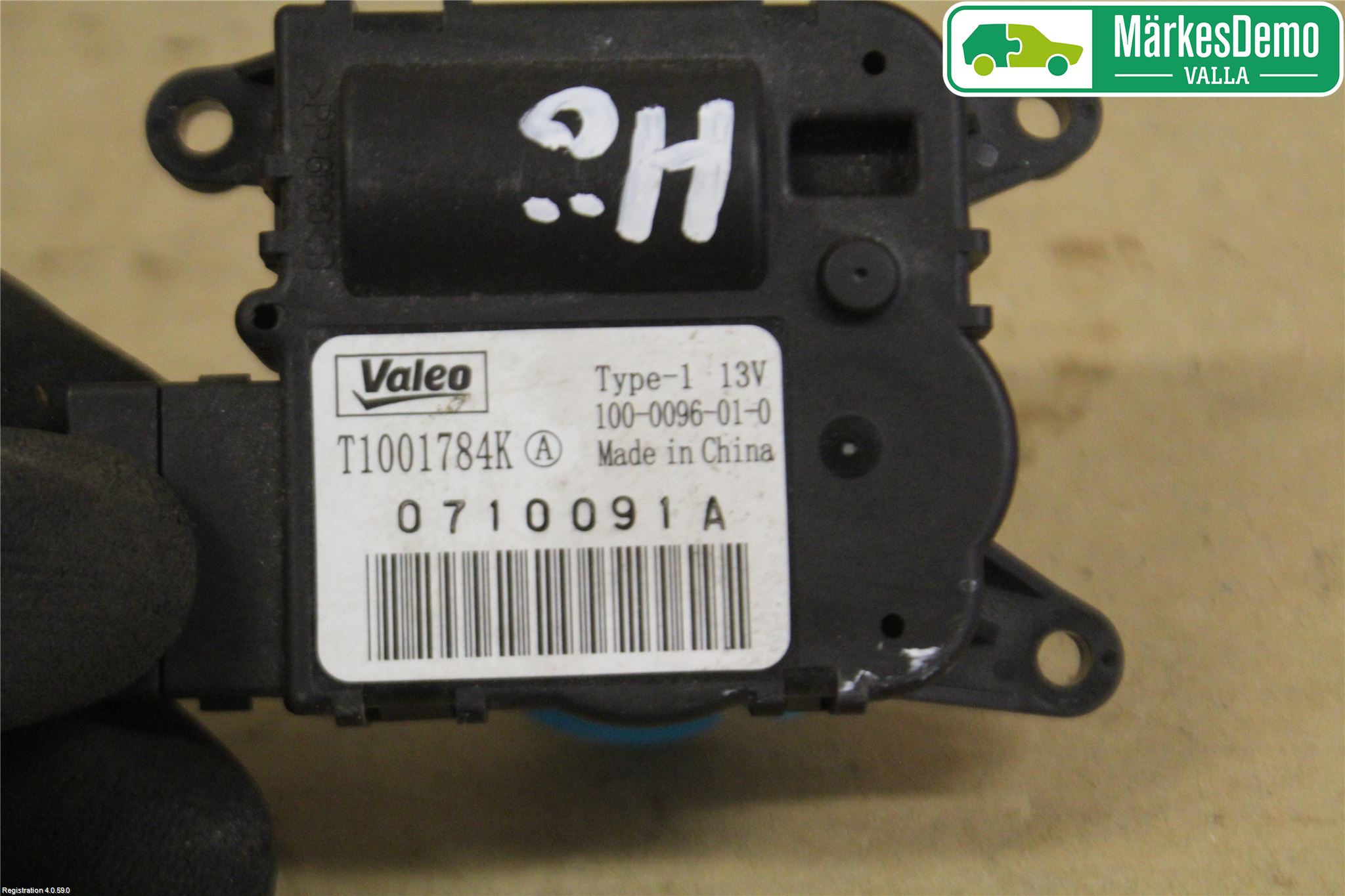 Renault MEGANE III 09-15 Varme Ac Regulerings Motor