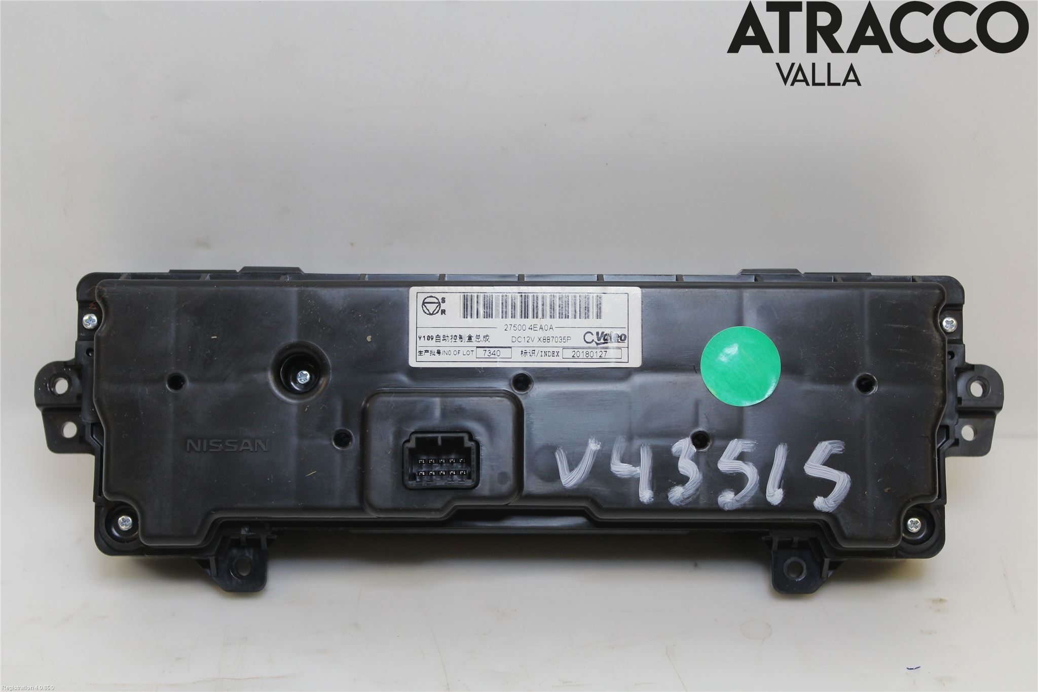 Nissan X-TRAIL 14-21 Varme Ac Betjening-Display