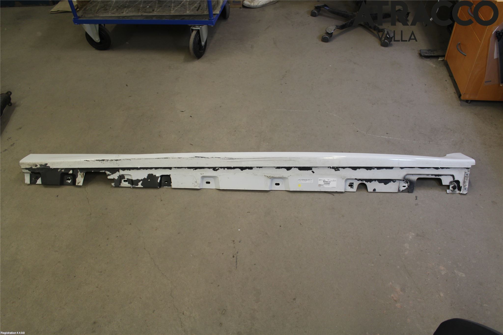 BMW 5 F10/F11/F18 09-17 Kanalskjørt Venstre