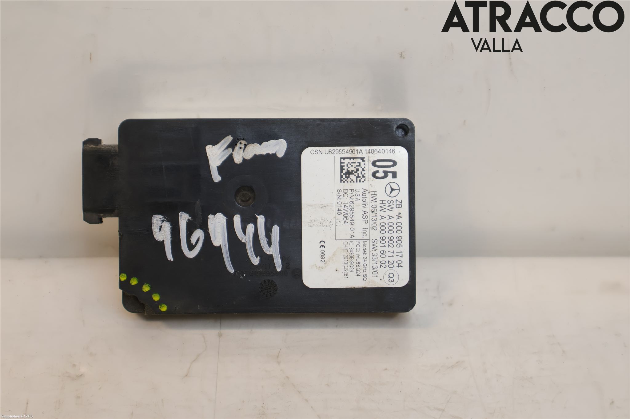 Mercedes-Benz MB C-KLASS (W205) 14-21 Sensor Kollisjonsbeskyttelse