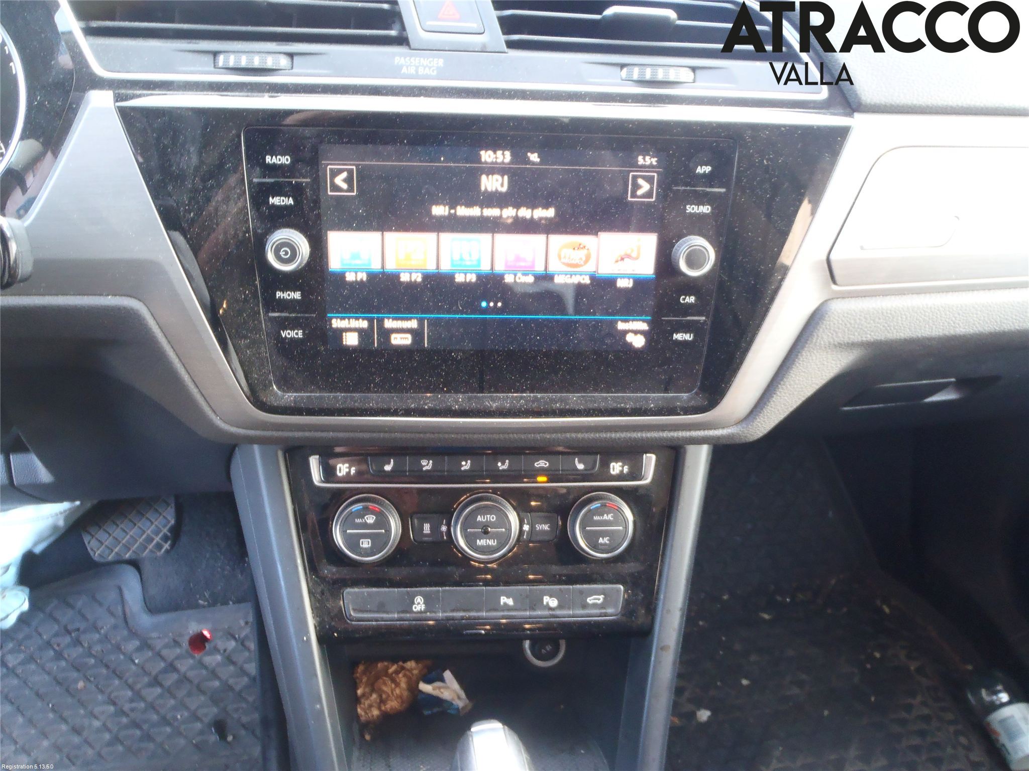 Volkswagen VW TOURAN 16- Multifunktionsdisplay